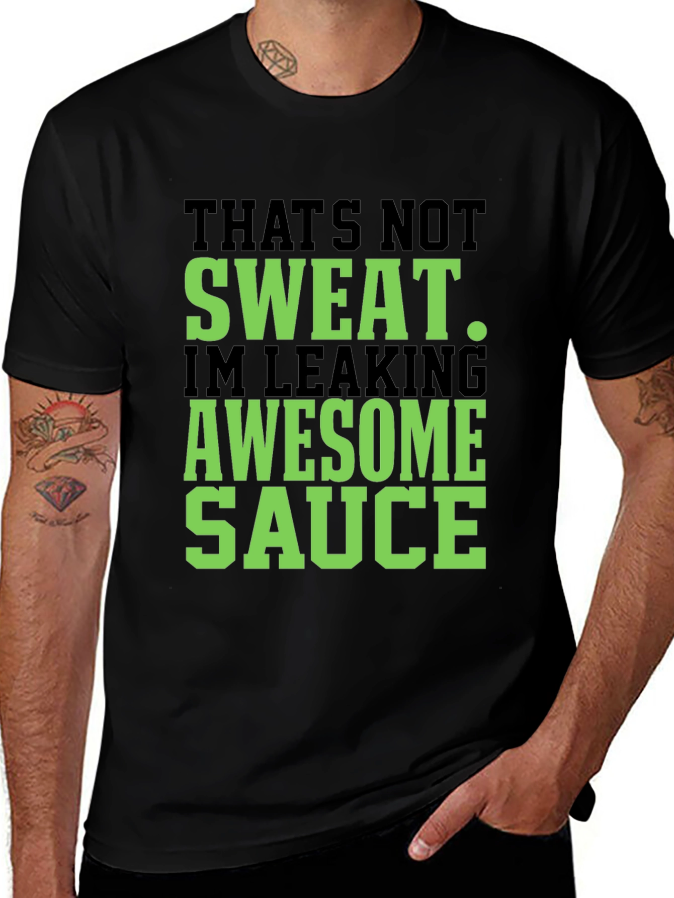 Awesome Sauce Graphic Tee - Funny Slogan T-Shirt