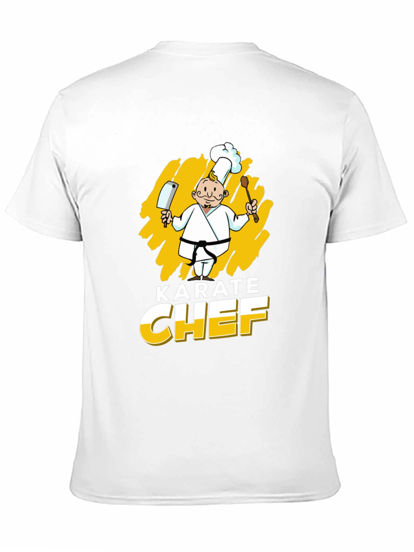 Karate Chef Graphic T-Shirt - Black