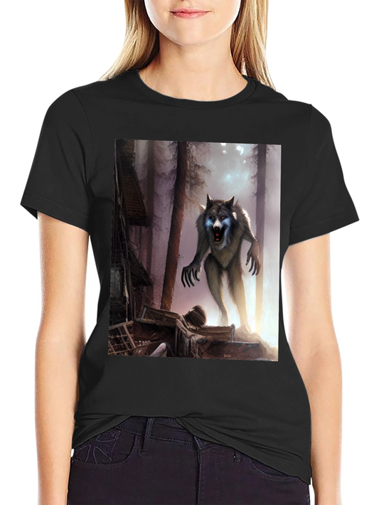 Werewolf T-Shirt - Horror Graphic Tee
