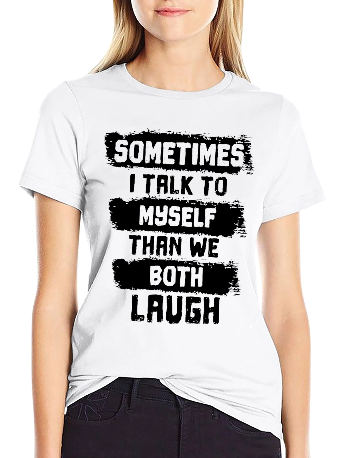 Funny Sometimes I Talk To Myself Graphic Tee
