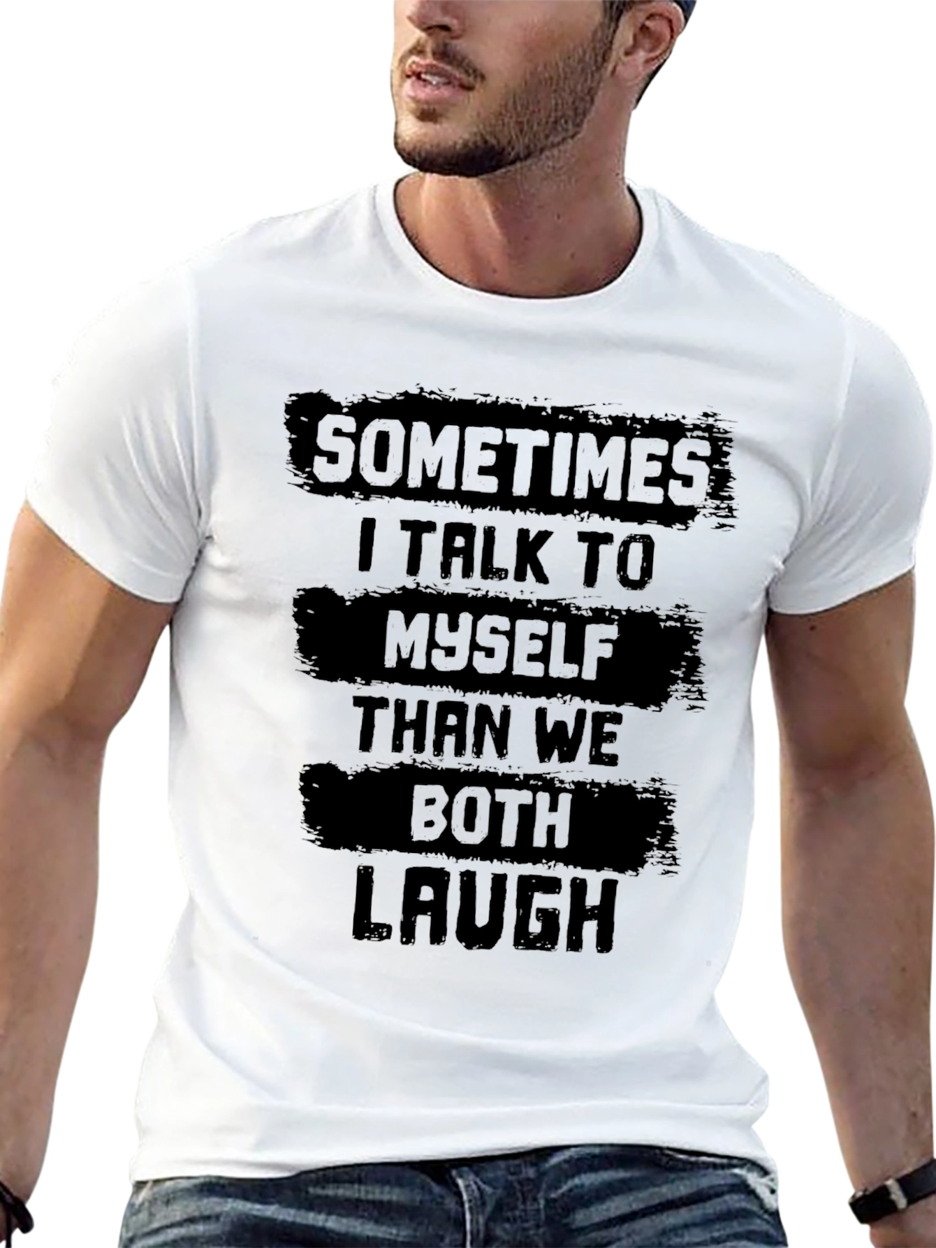 Funny Sometimes I Talk To Myself Graphic Tee