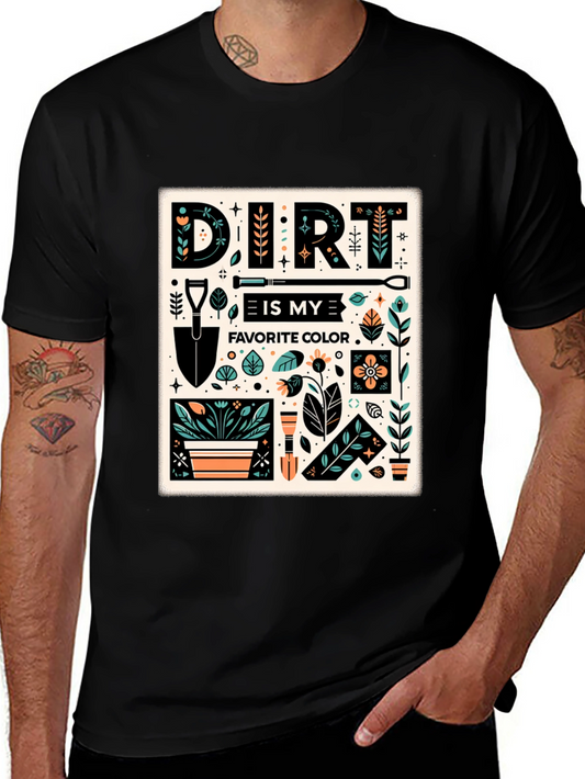 Dirt Is My Favorite Color Graphic Tee