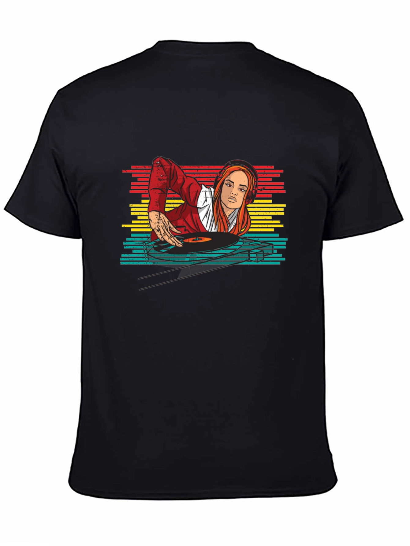 DJ Girl Retro T-Shirt