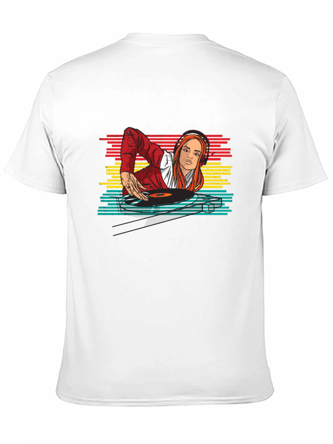 DJ Girl Retro T-Shirt