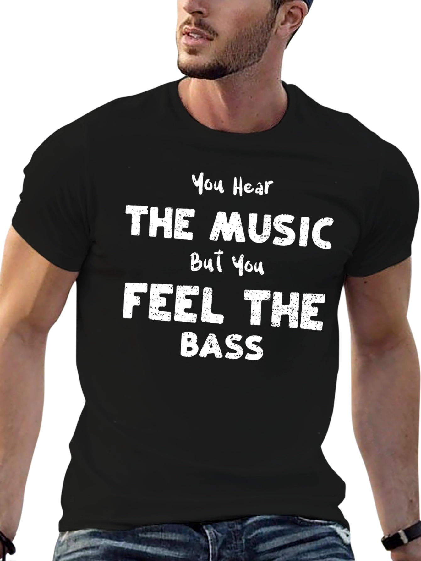 Music Lover T-Shirt: Feel the Bass