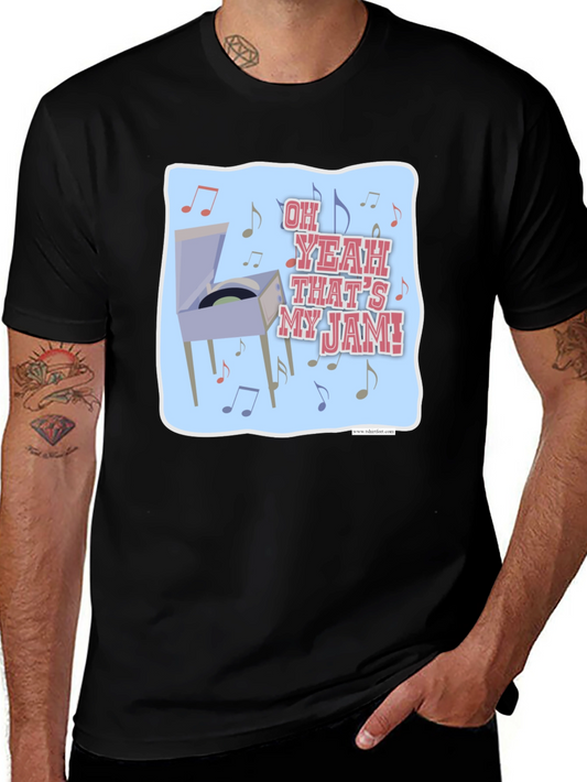 Retro Music Lover T-Shirt - Oh Yeah Thats My Jam!