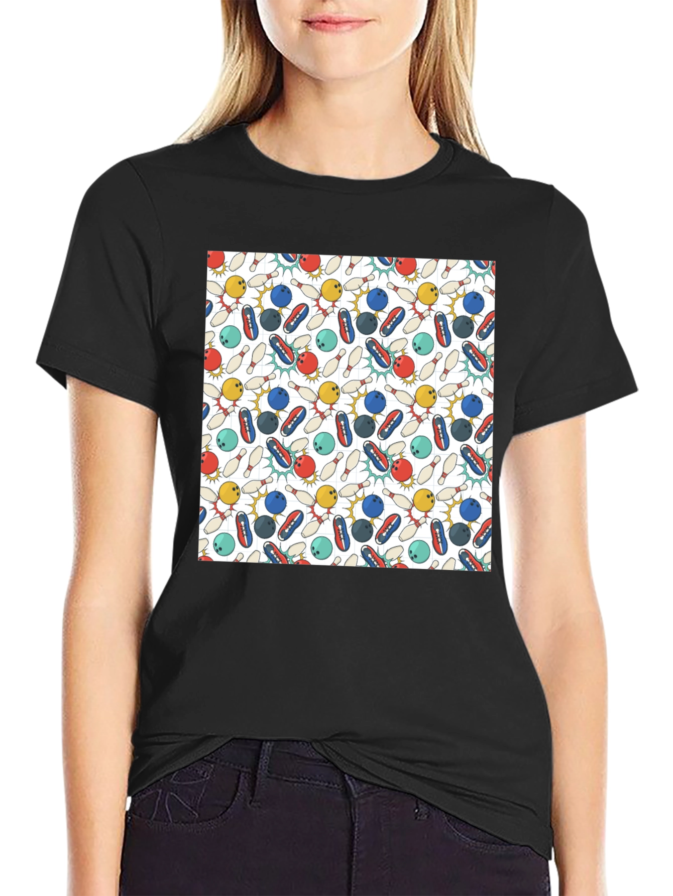 Bowling Pattern T-Shirt