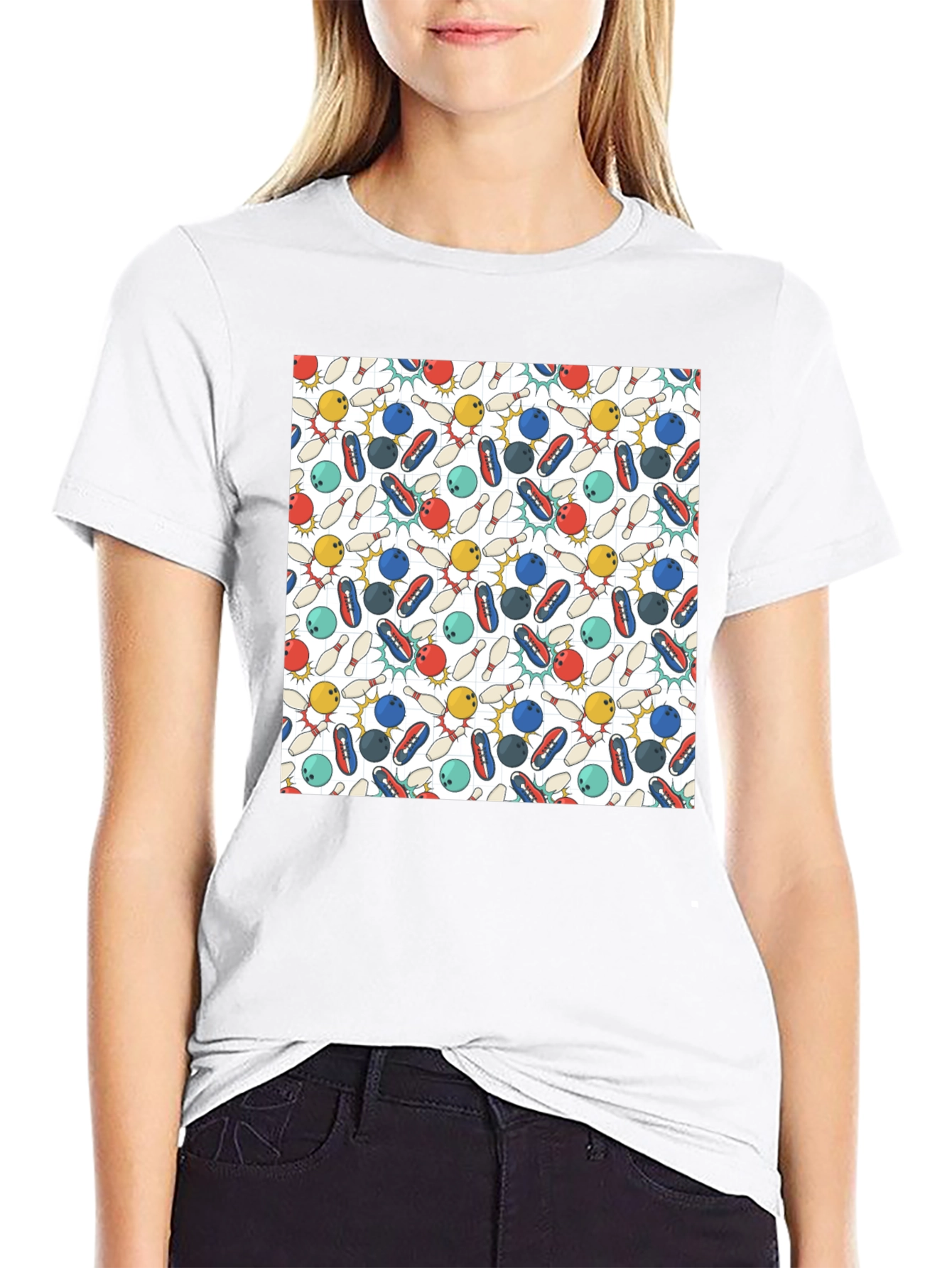 Bowling Pattern T-Shirt