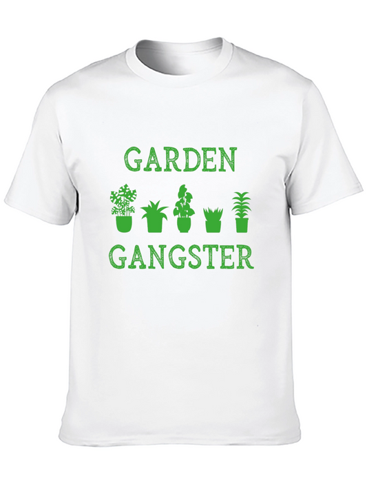 Garden Gangster Graphic Tee - Black