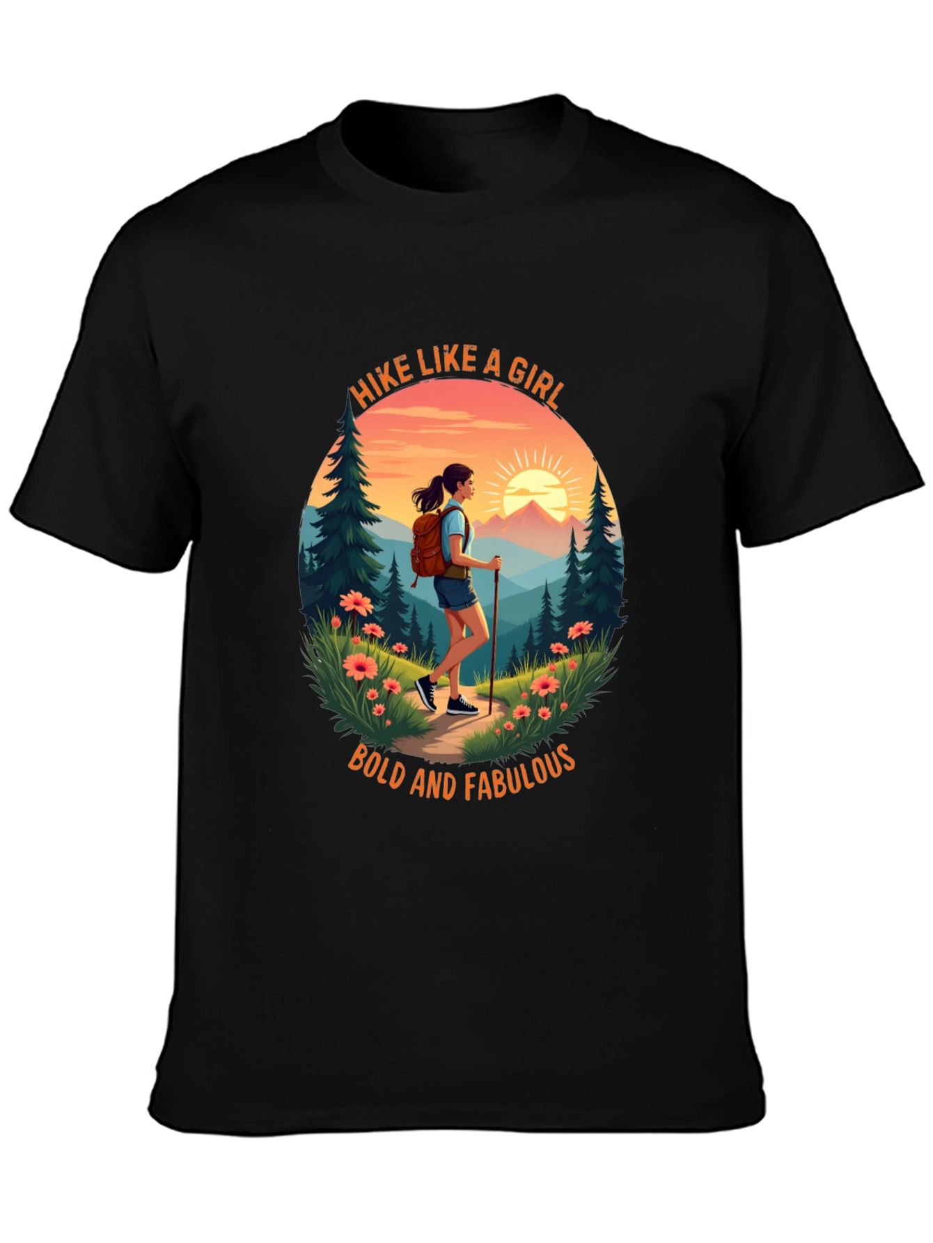 Hike Like A Girl T-Shirt