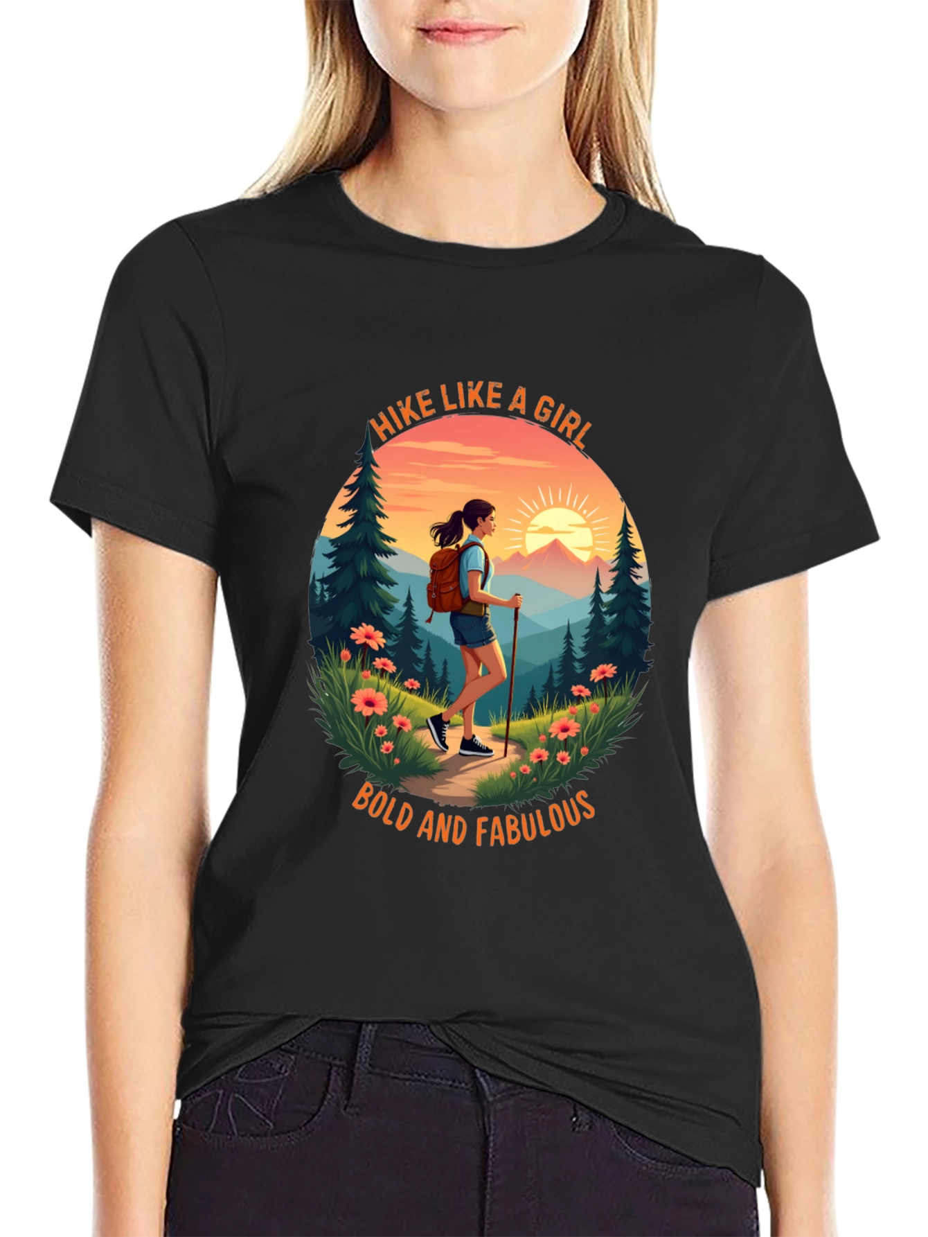 Hike Like A Girl T-Shirt