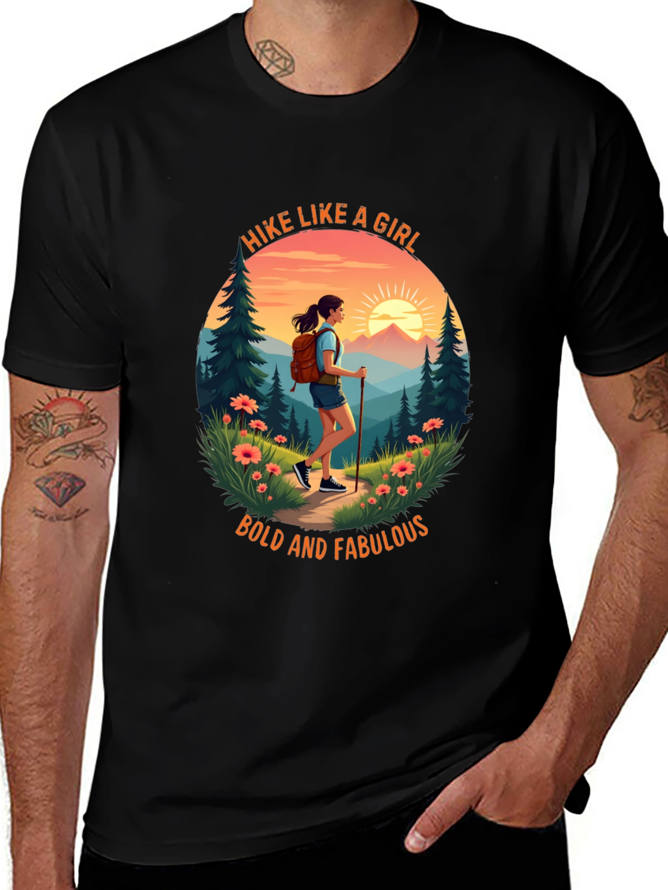 Hike Like A Girl T-Shirt