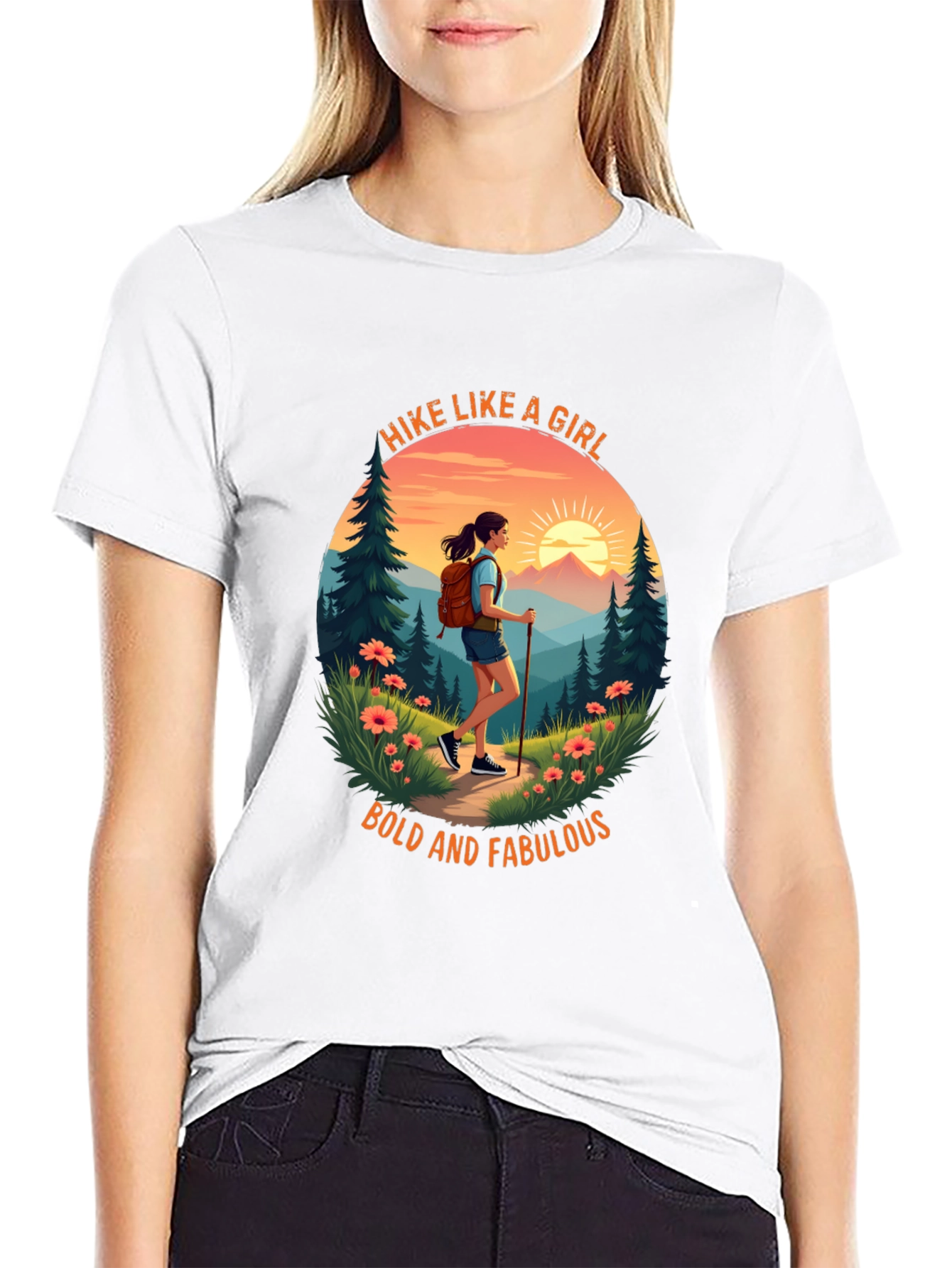 Hike Like A Girl T-Shirt