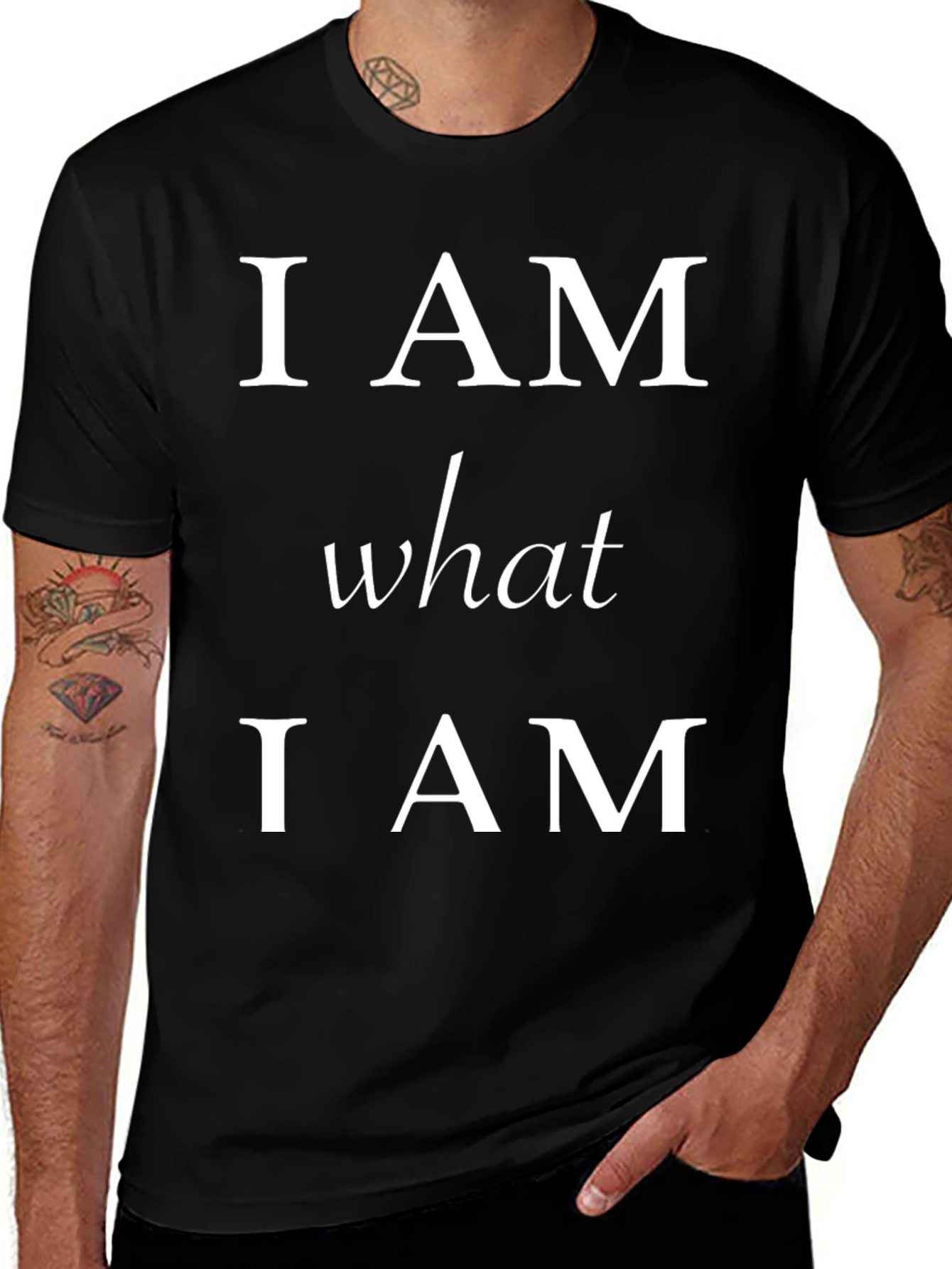 I AM What I AM T-Shirt - Statement Tee