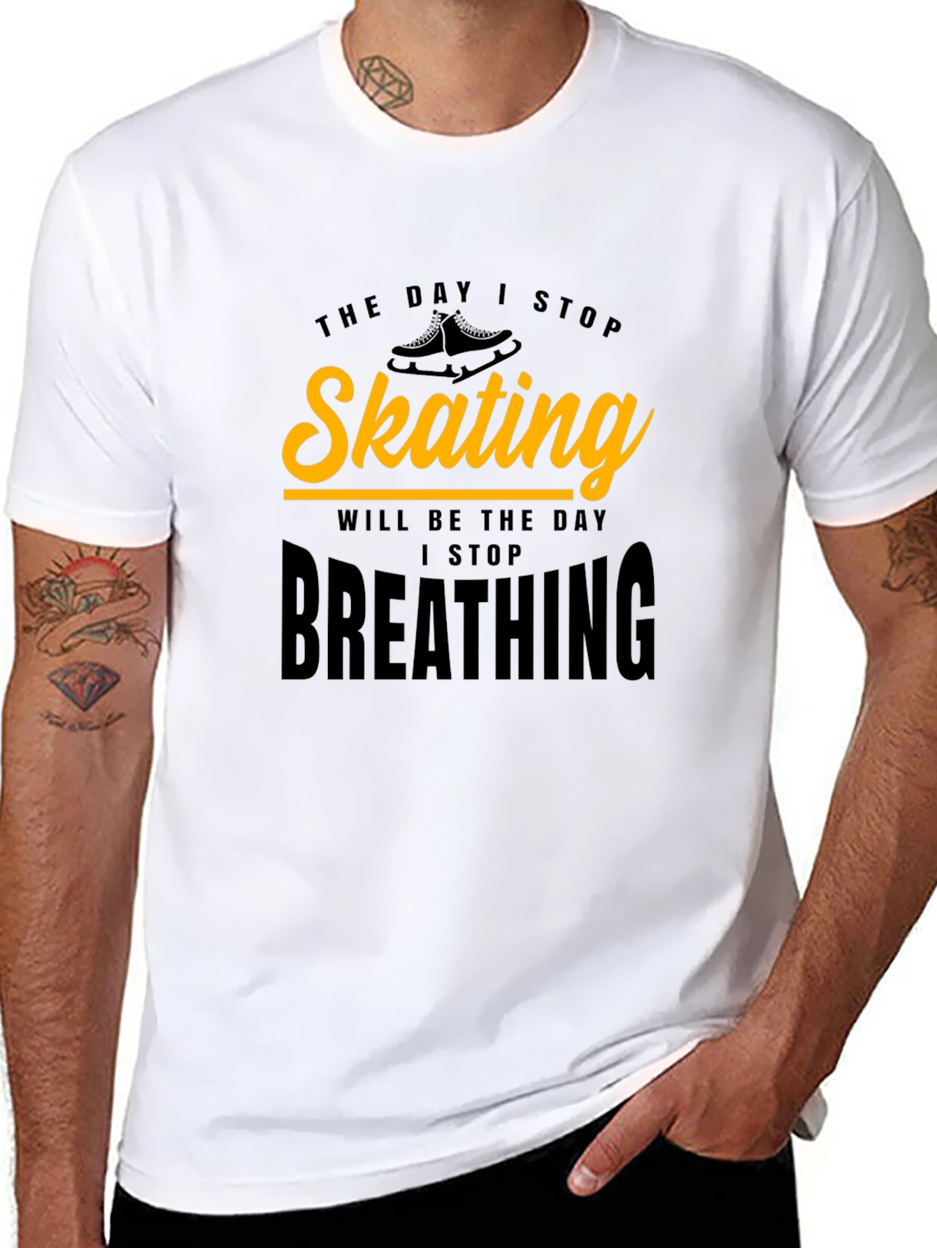 Skating is Life Graphic Tee
