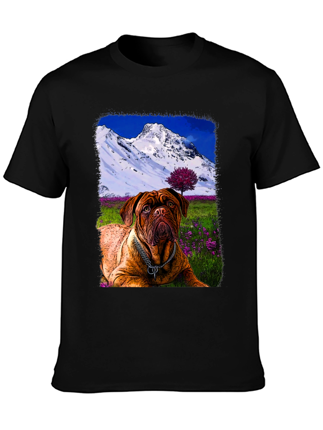 Dog Mountain Landscape T-Shirt
