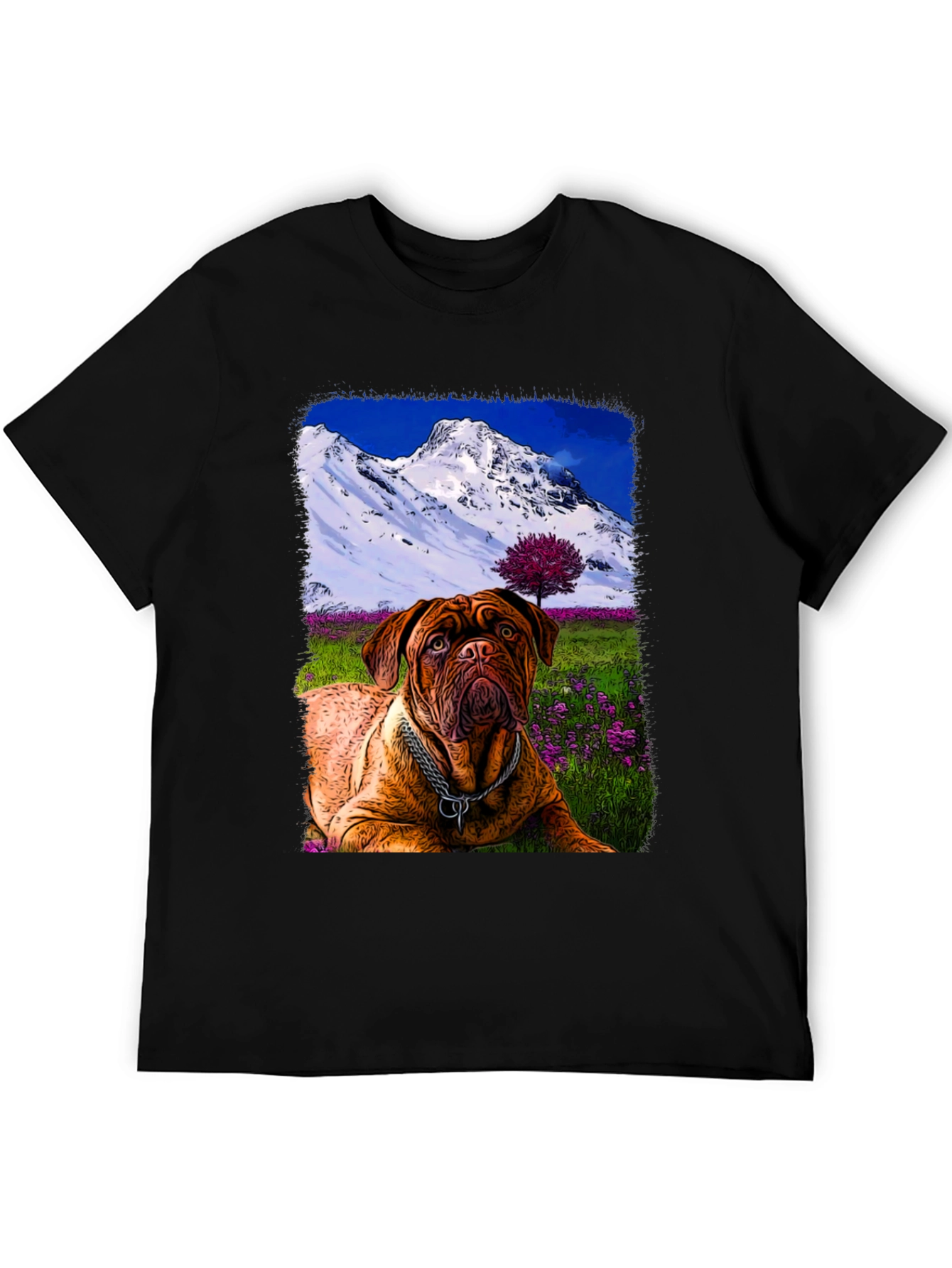 Dog Mountain Landscape T-Shirt