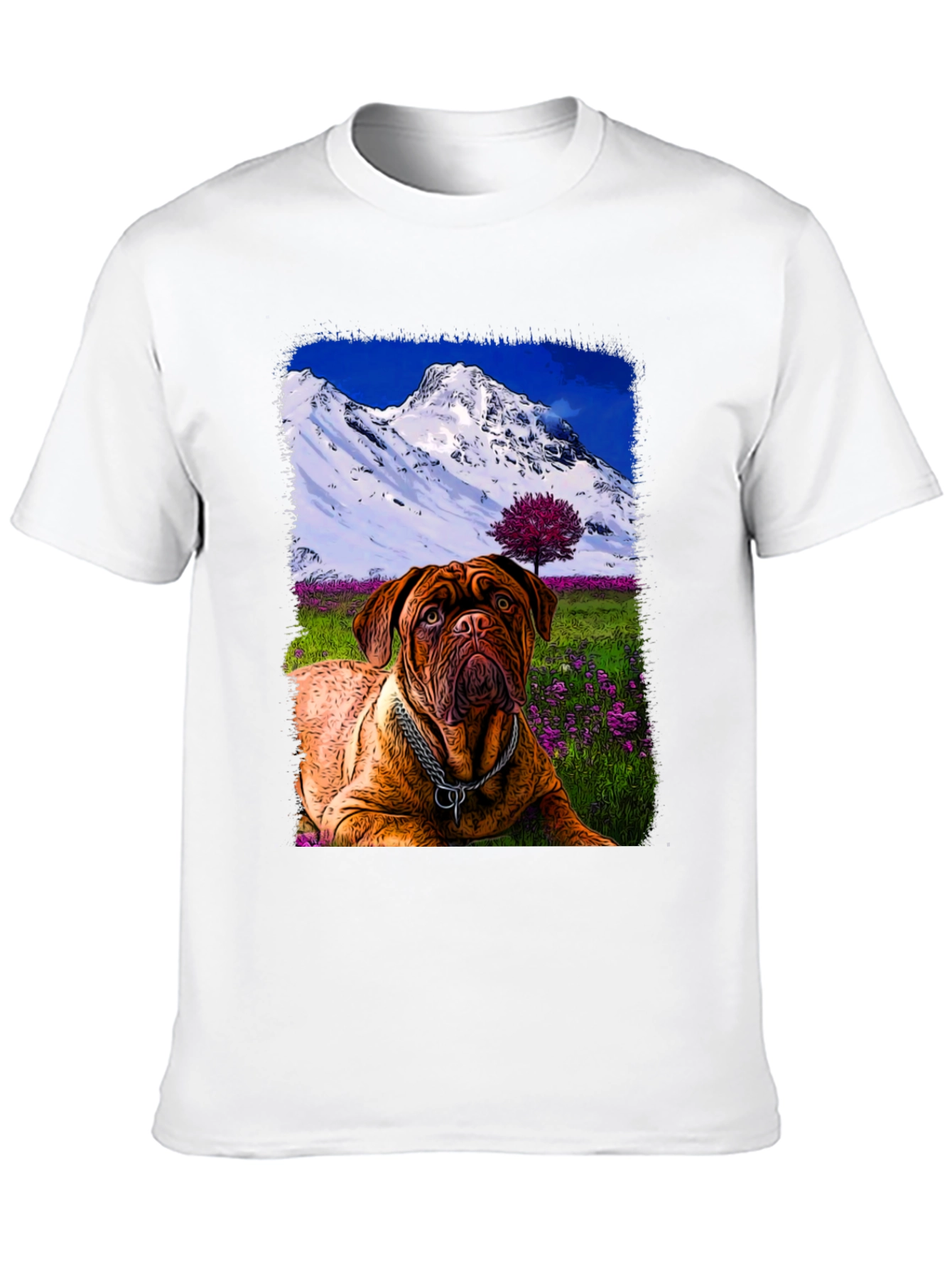 Dog Mountain Landscape T-Shirt