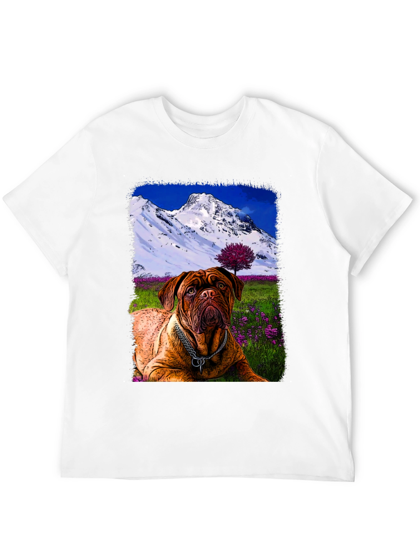Dog Mountain Landscape T-Shirt