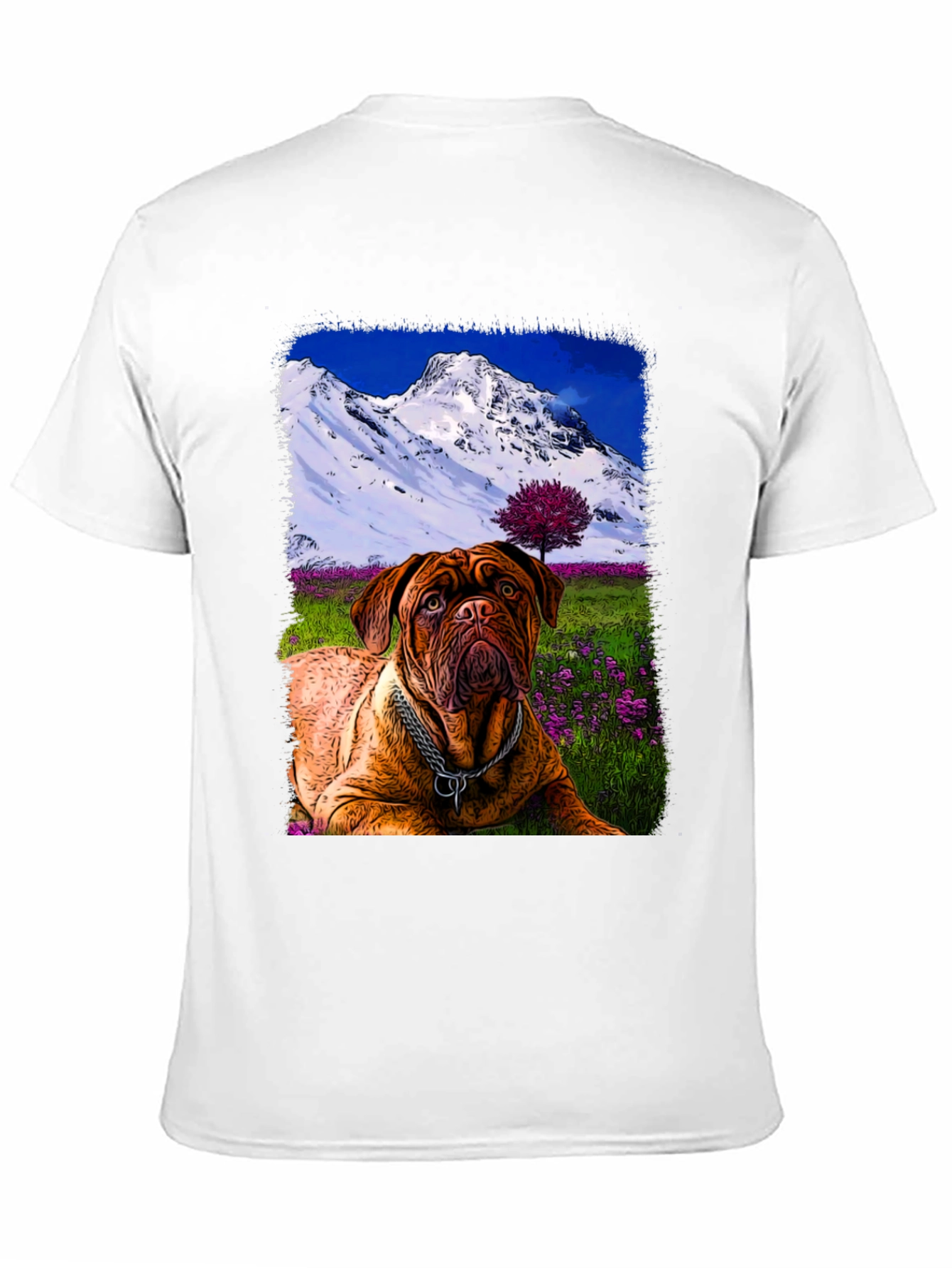 Dog Mountain Landscape T-Shirt
