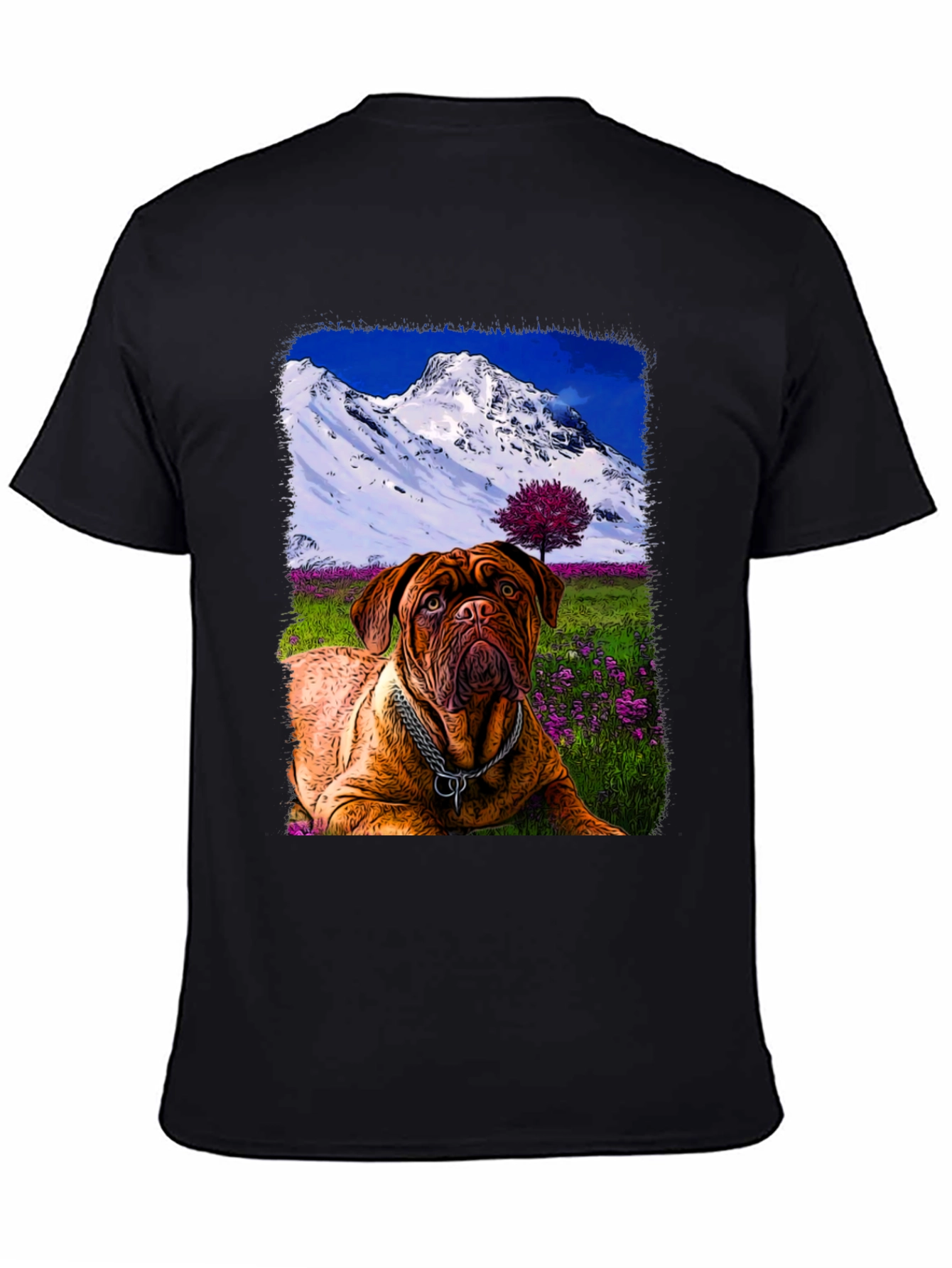 Dog Mountain Landscape T-Shirt