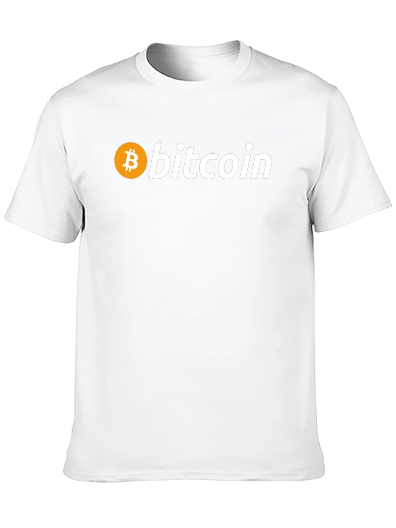 Bitcoin Black T-Shirt Cryptocurrency Tee