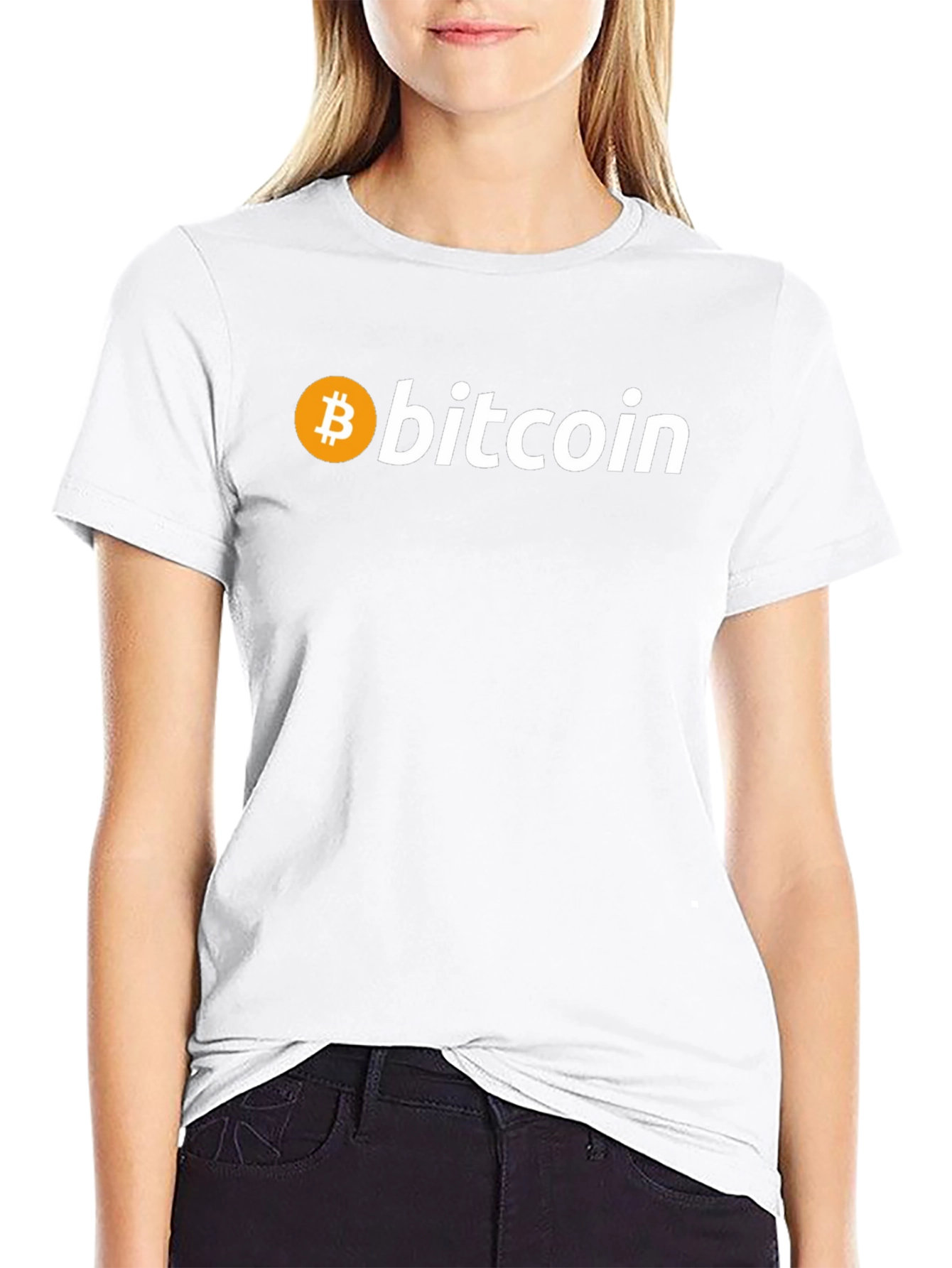 Bitcoin Black T-Shirt Cryptocurrency Tee