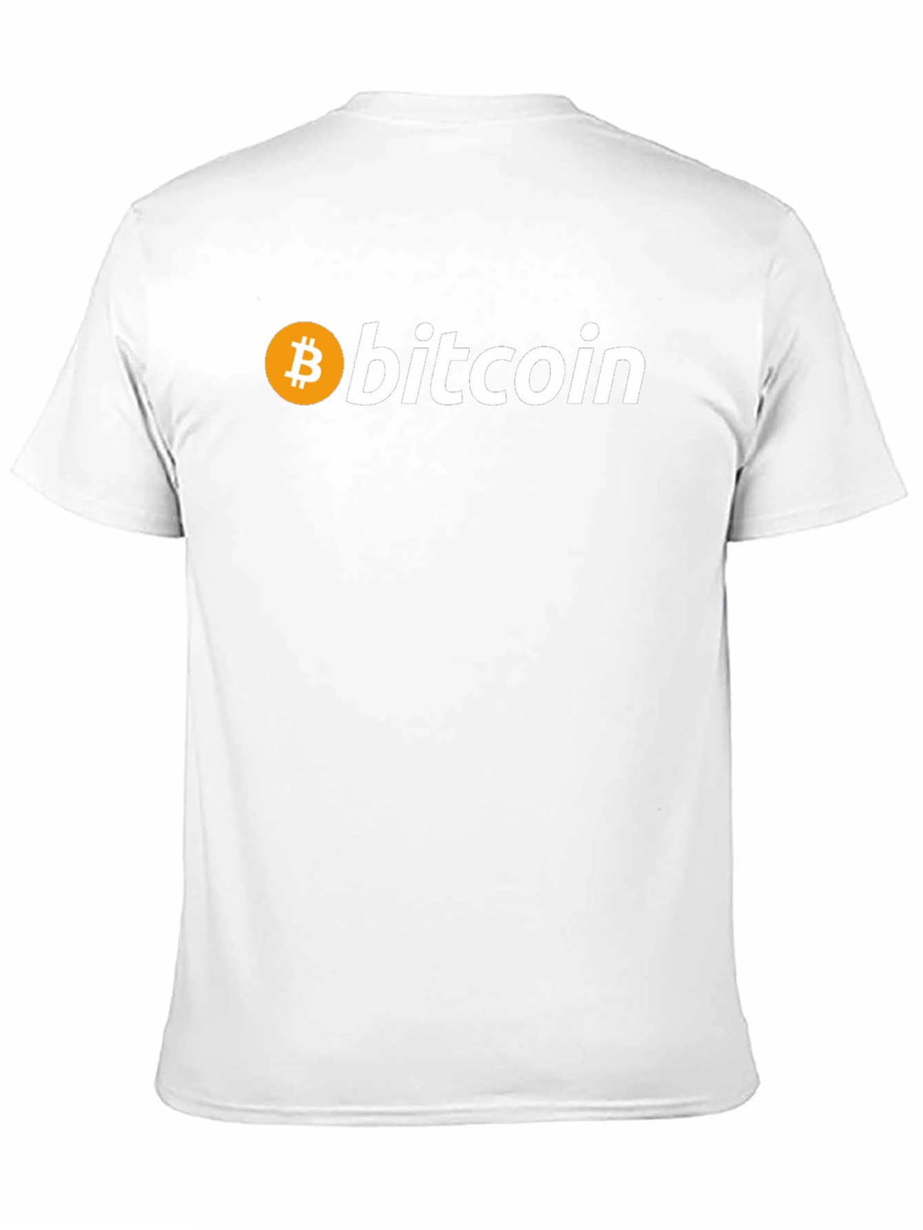 Bitcoin Black T-Shirt Cryptocurrency Tee