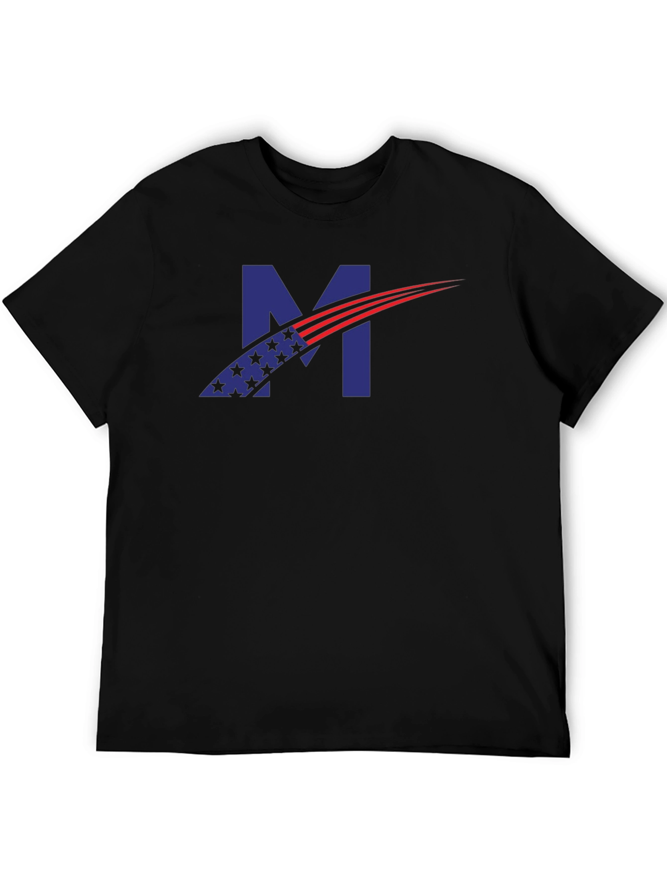 Patriotic M Graphic T-Shirt