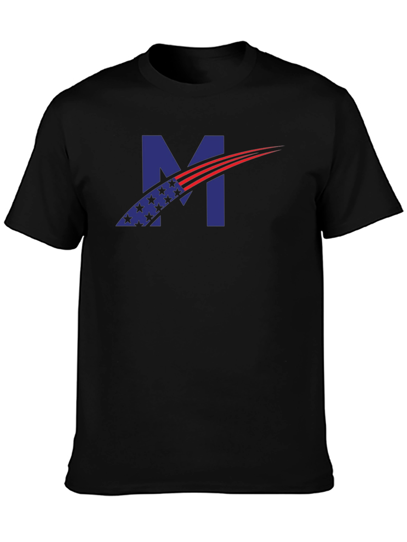 Patriotic M Graphic T-Shirt