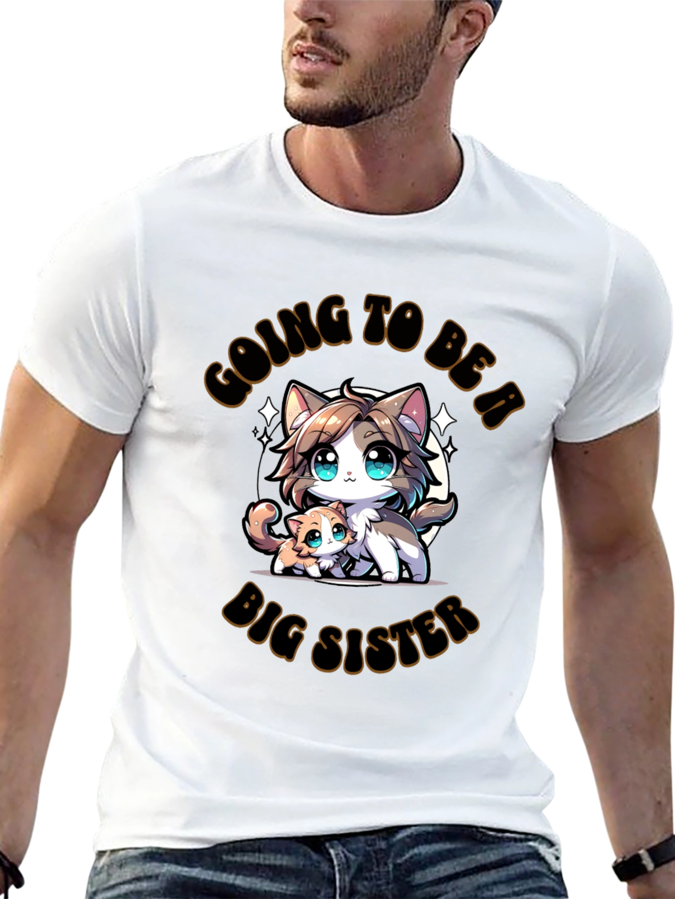 Big Sister Cat T-Shirt