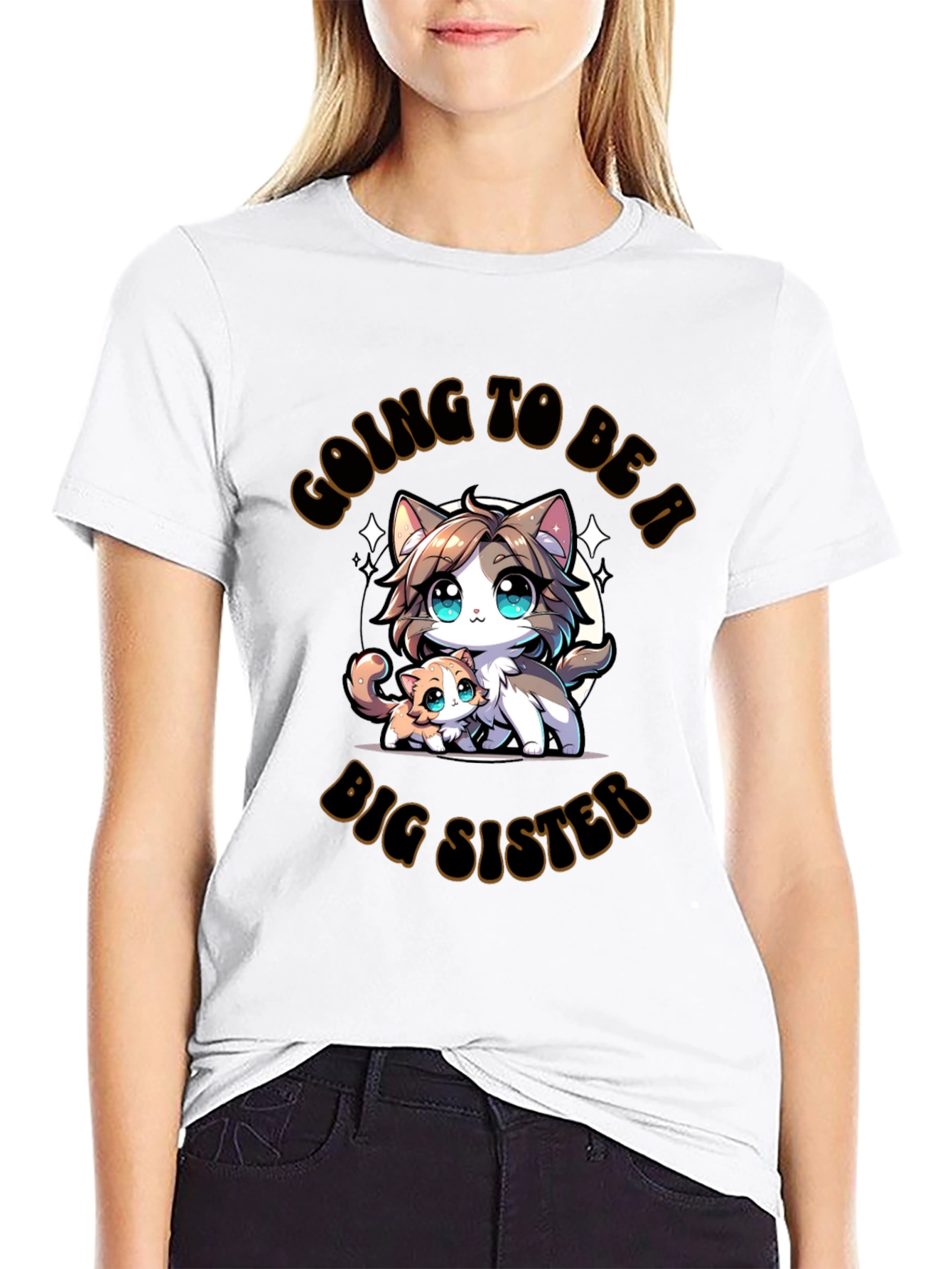 Big Sister Cat T-Shirt