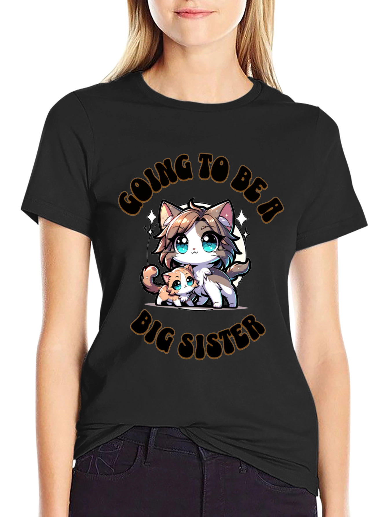Big Sister Cat T-Shirt