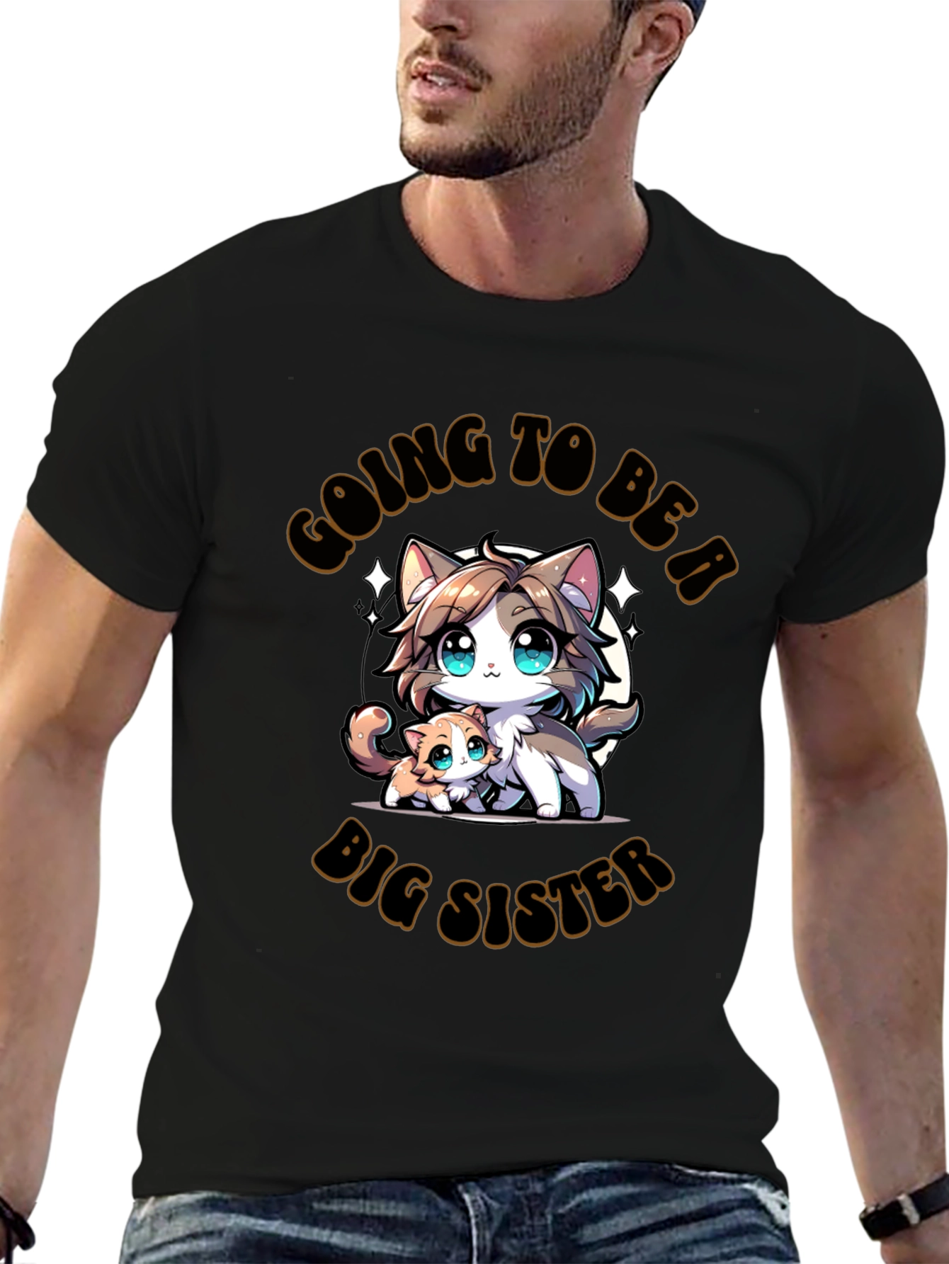 Big Sister Cat T-Shirt