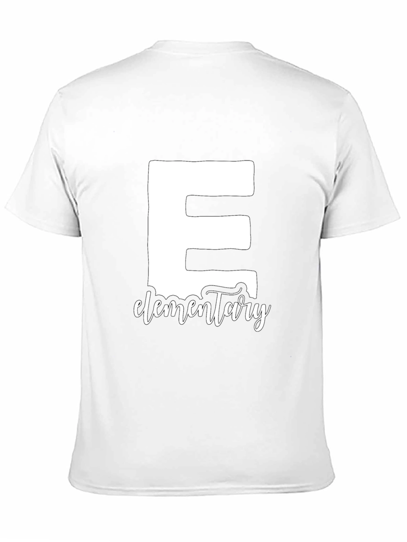 Elementary School Teacher T-Shirt - Black Cotton Tee