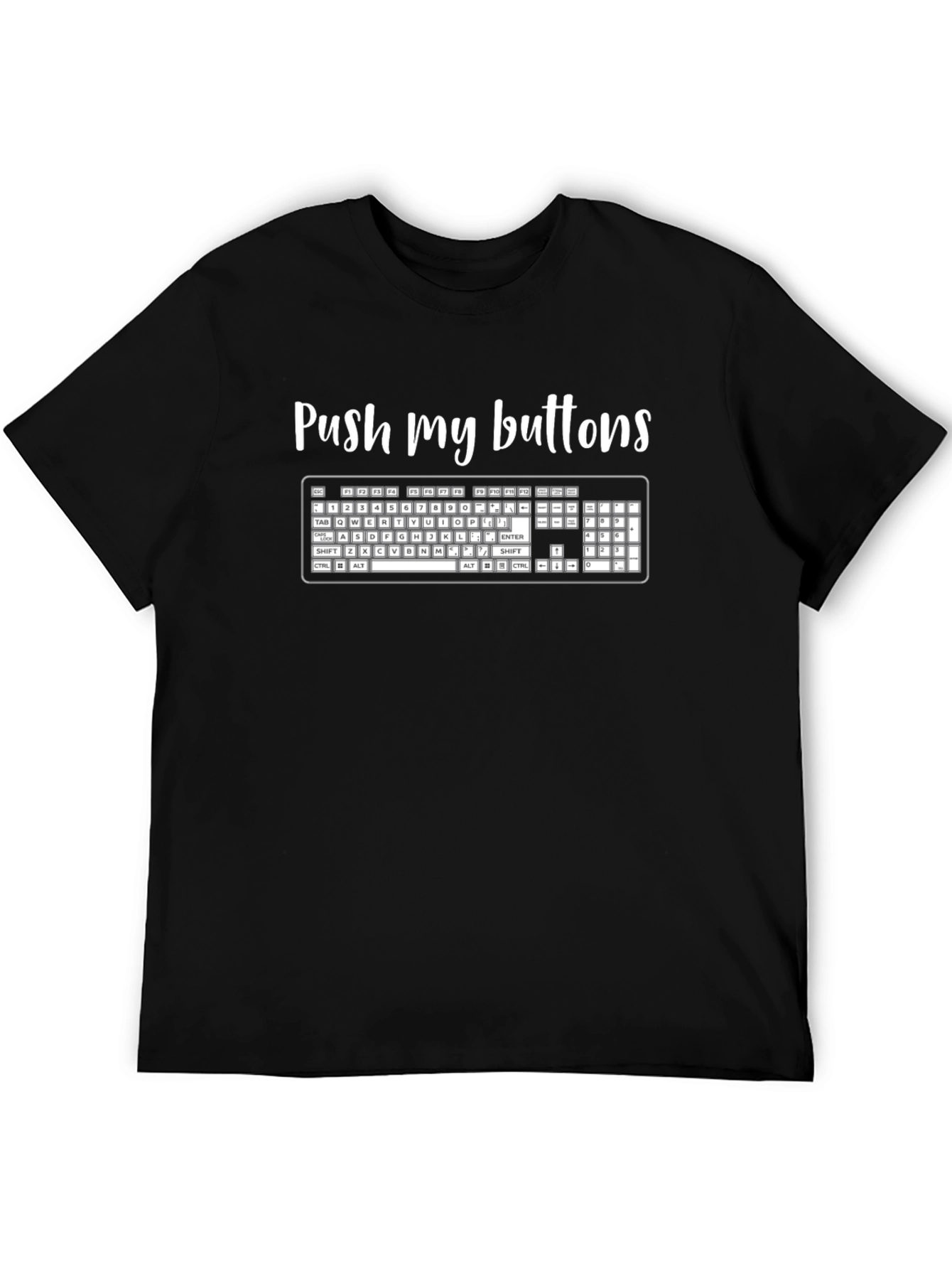 Push My Buttons Keyboard T-Shirt