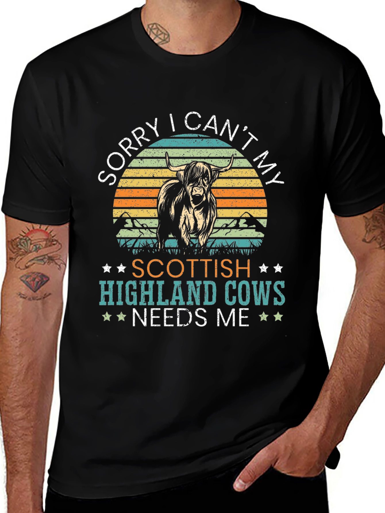 Scottish Highland Cow T-Shirt