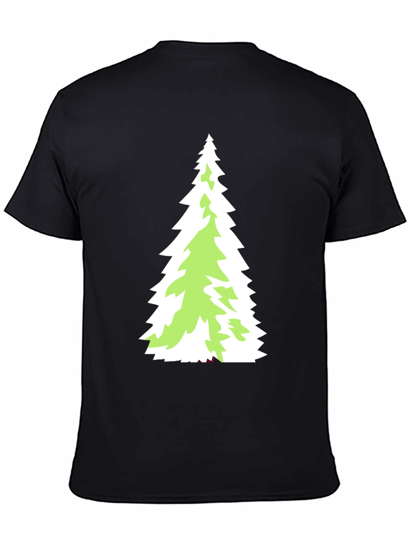 Festive Christmas Tree Graphic Tee - Holiday Style
