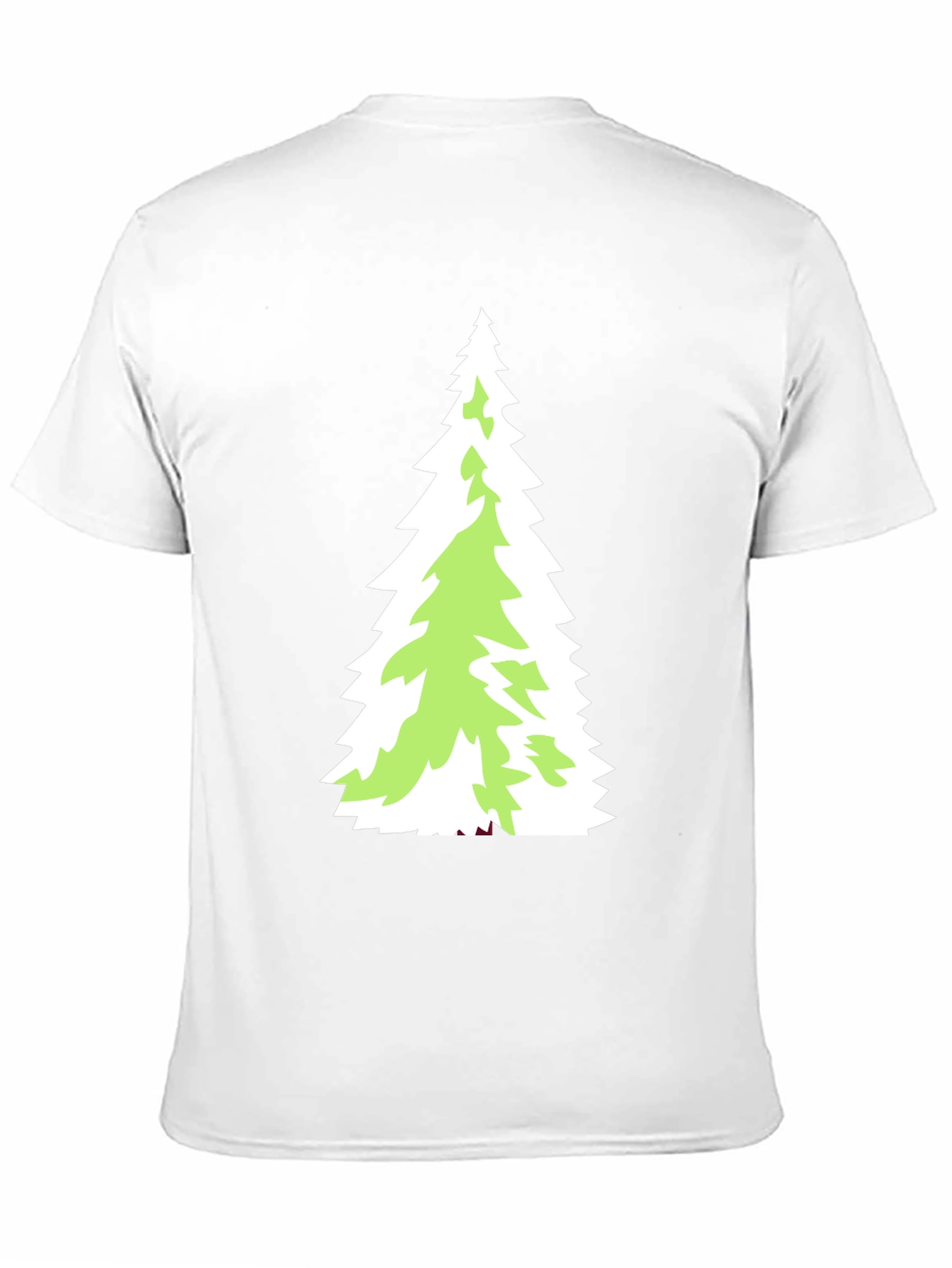 Festive Christmas Tree Graphic Tee - Holiday Style