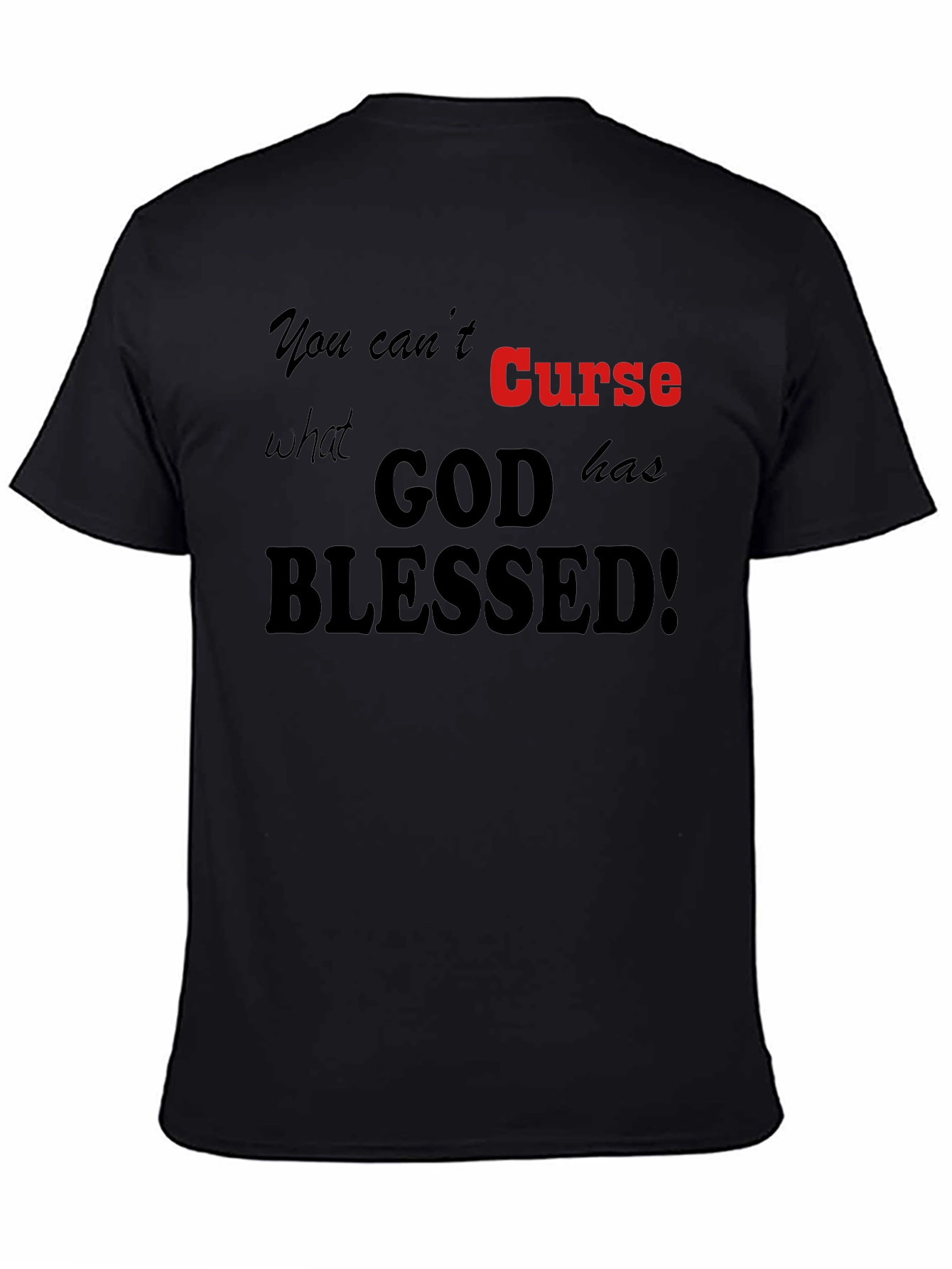 God Blessed Graphic Tee - Religious Shirt
