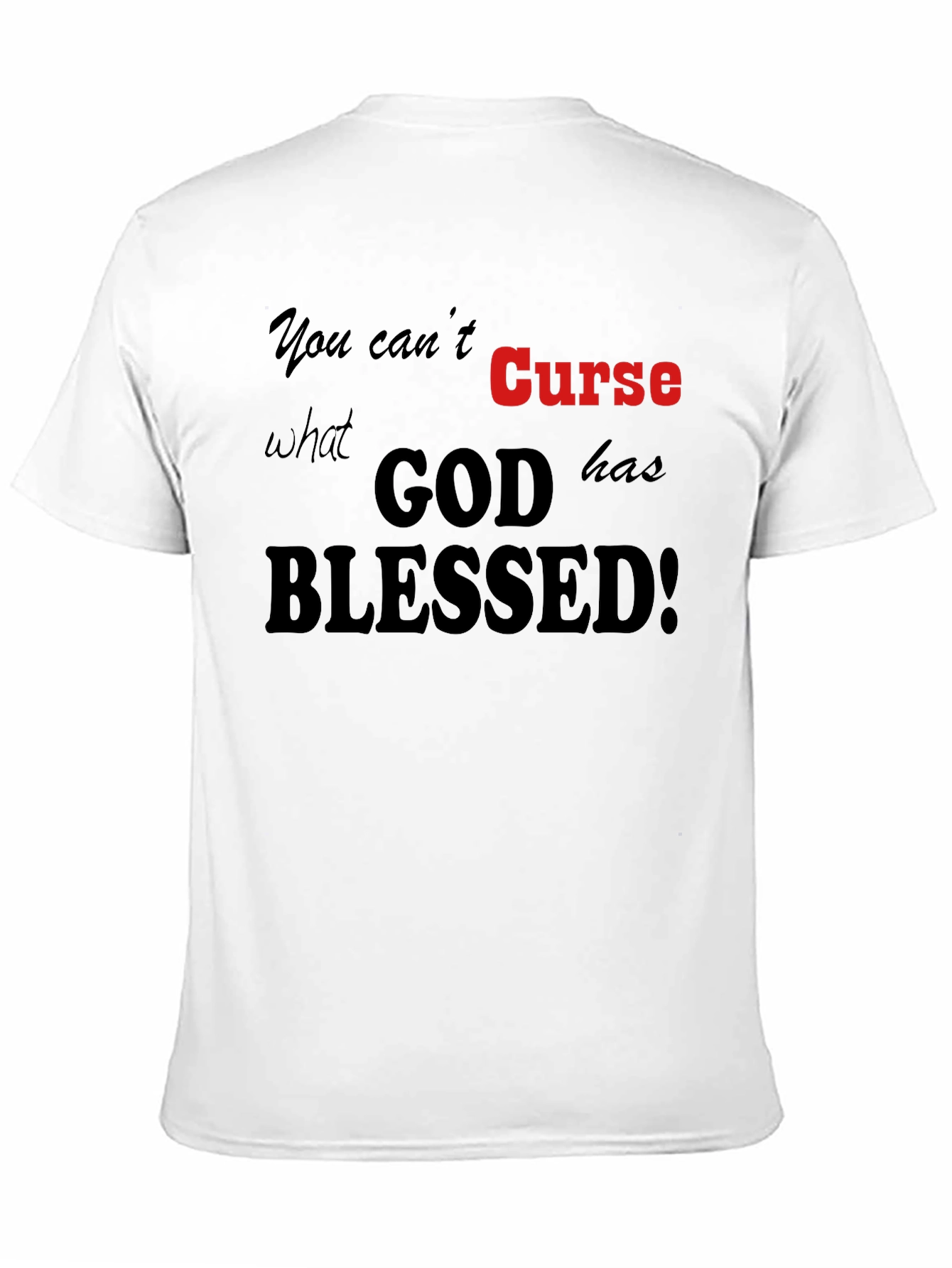God Blessed Graphic Tee - Religious Shirt