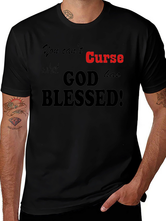 God Blessed Graphic Tee - Religious Shirt