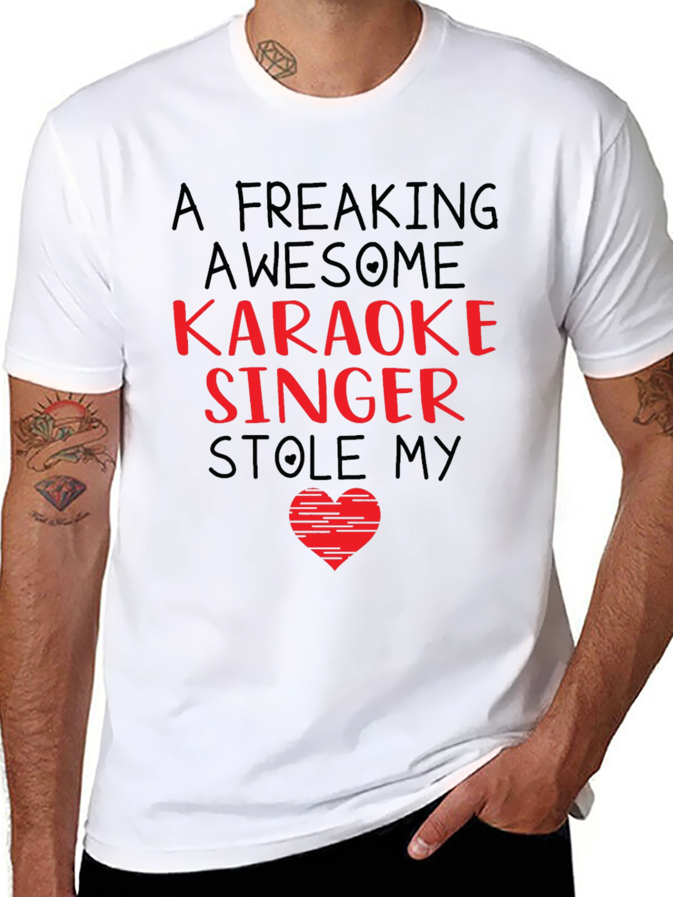 Karaoke Singer Stole My Heart T-Shirt