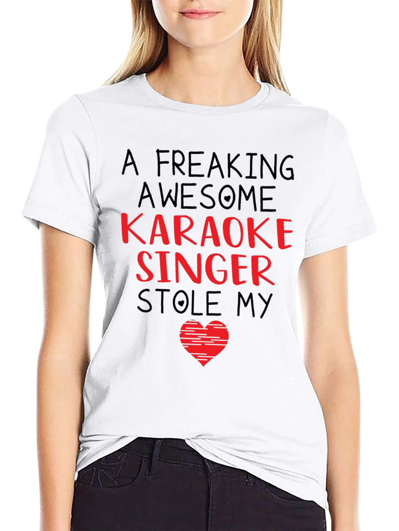 Karaoke Singer Stole My Heart T-Shirt