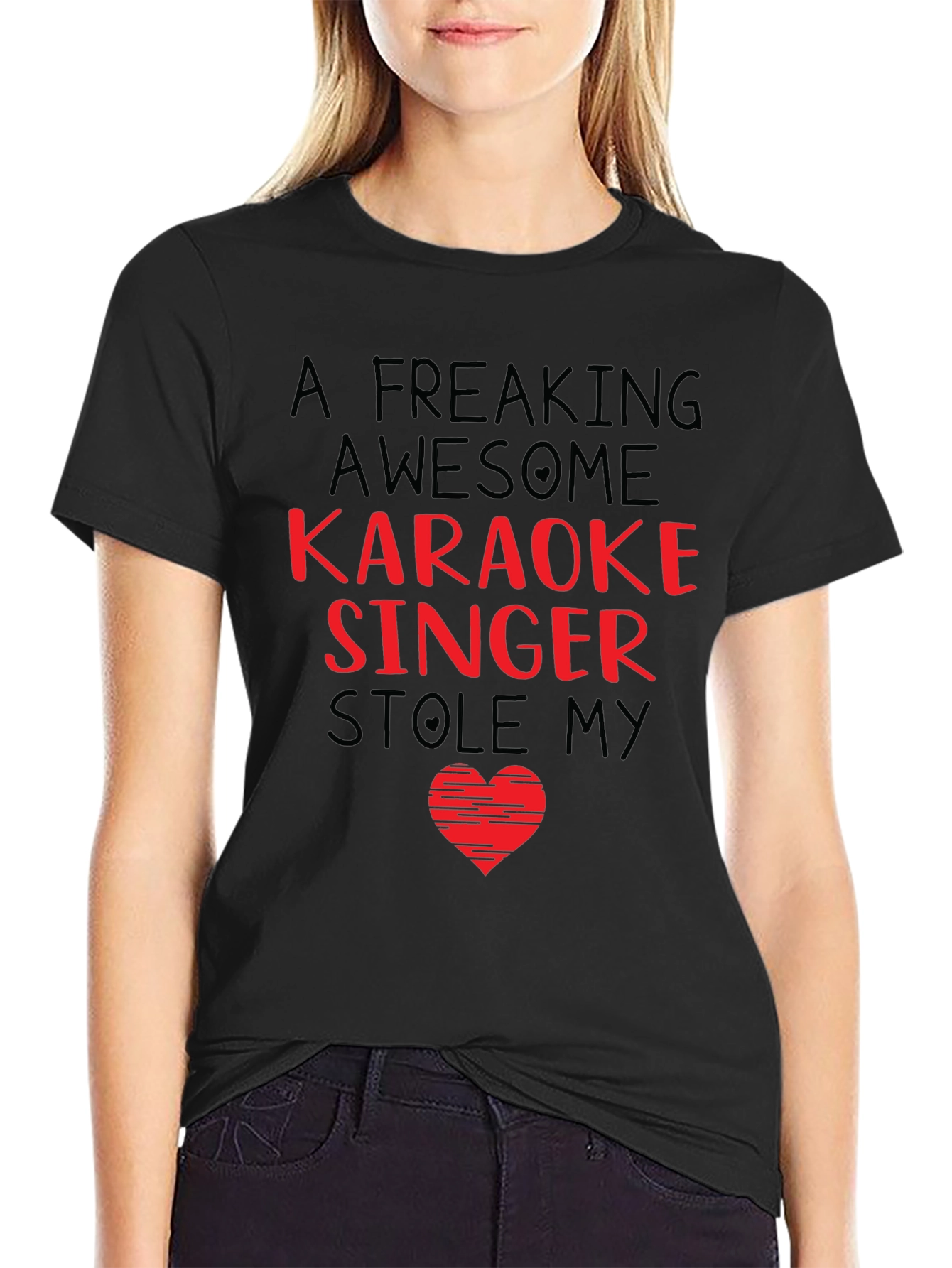 Karaoke Singer Stole My Heart T-Shirt