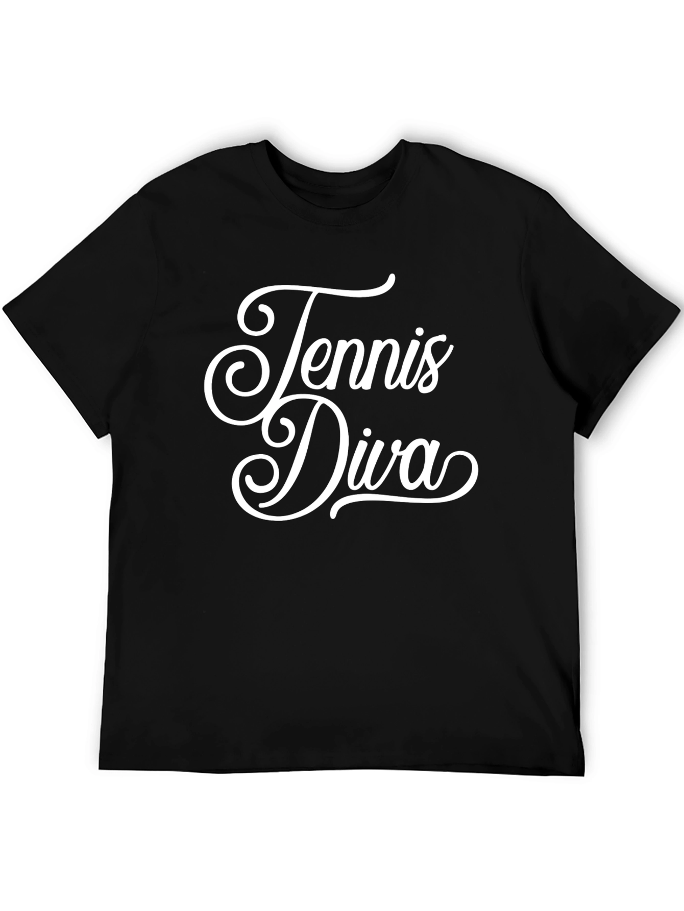 Tennis Diva Graphic Tee - Stylish Activewear