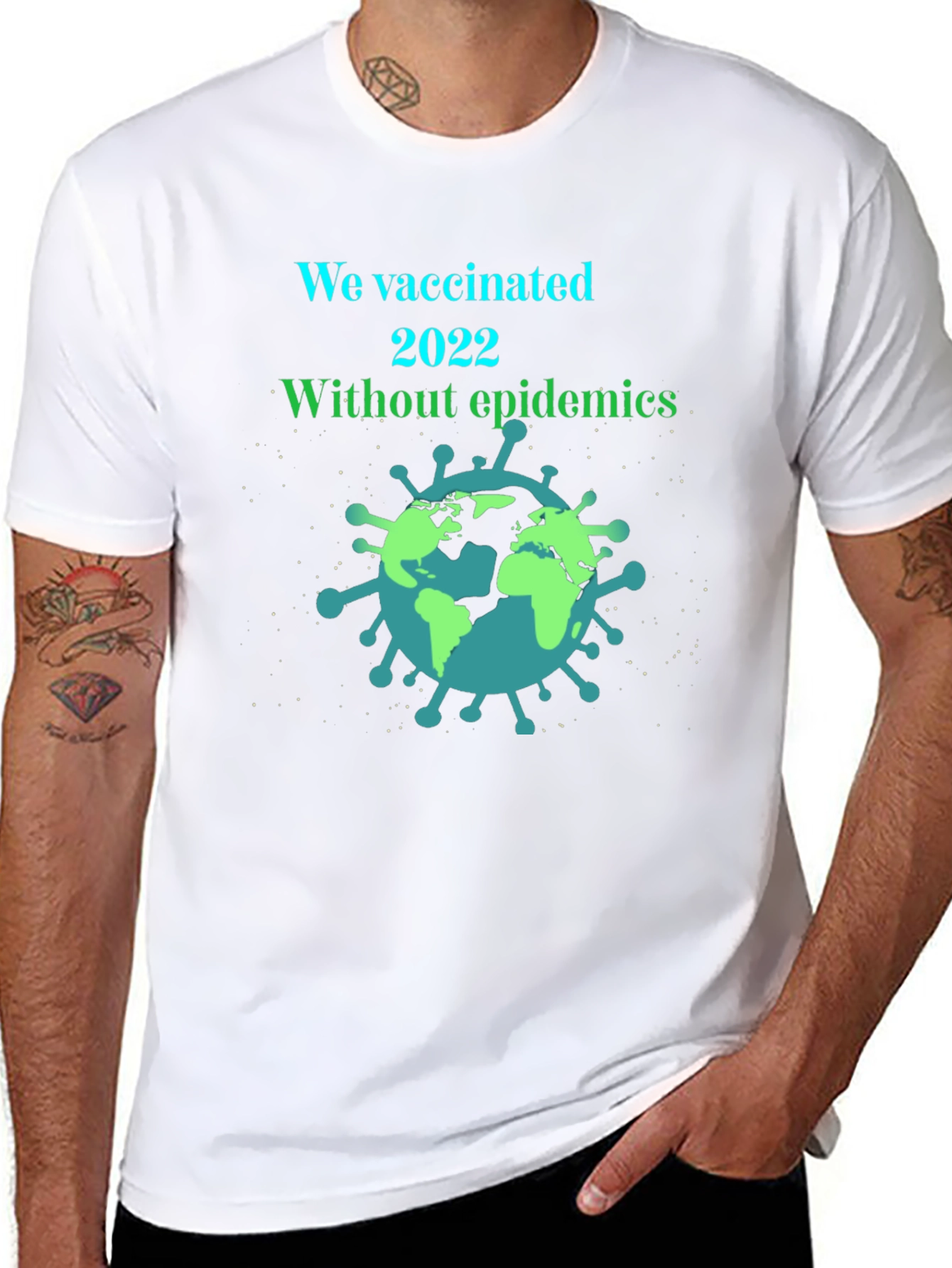 Vaccinated 2022 Graphic Tee