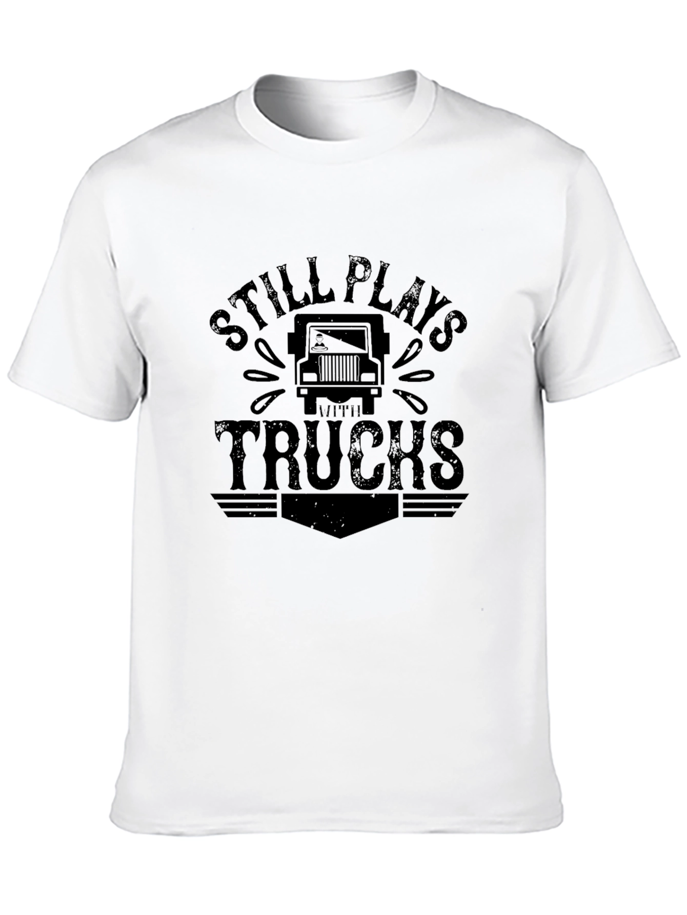 Still Plays With Trucks Graphic Tee
