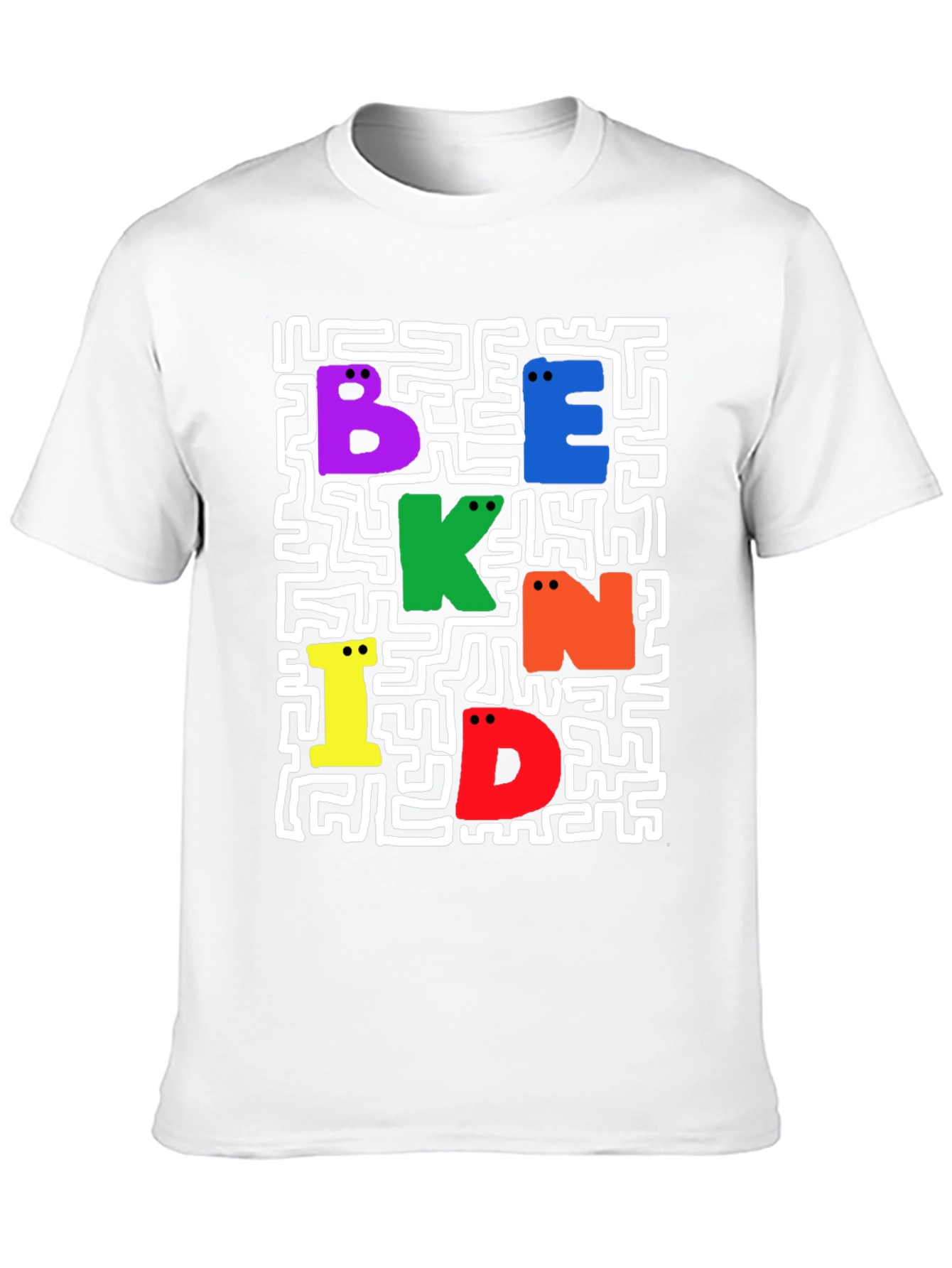 Be Kind Graphic Tee - Black Casual T-Shirt