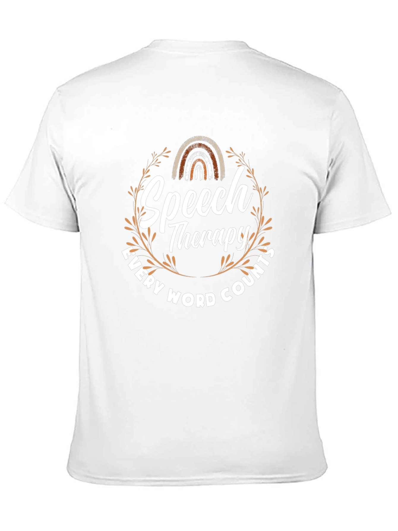 Speech Therapy Every Word Counts Graphic T-Shirt